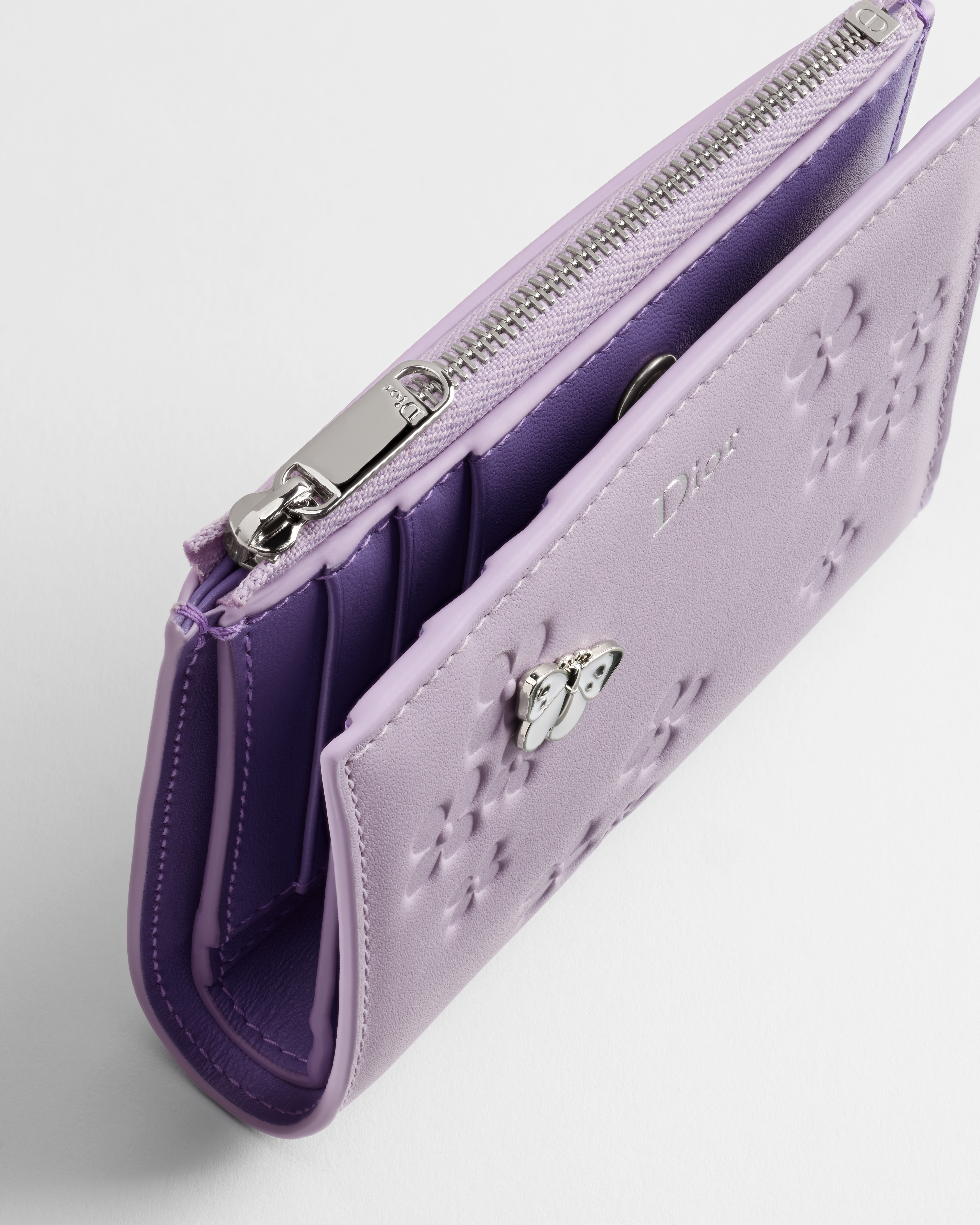 DIOR | Dior Jardin Dahlia ウォレット Dior Hortensia カーフスキン