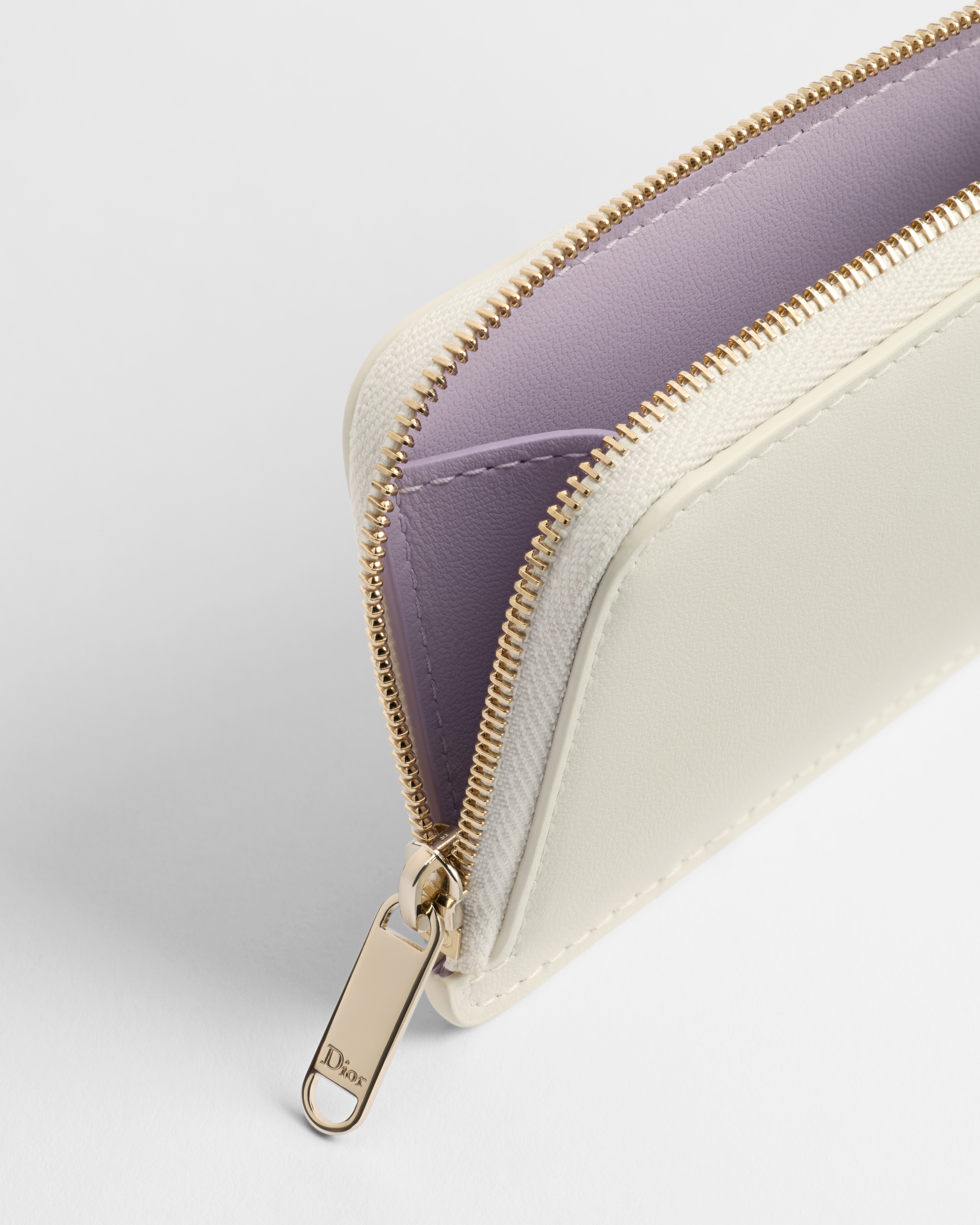 【日本限定】Dior Jardin Cosmos ジップ カードホルダー Dior Hortensia カーフスキン E06