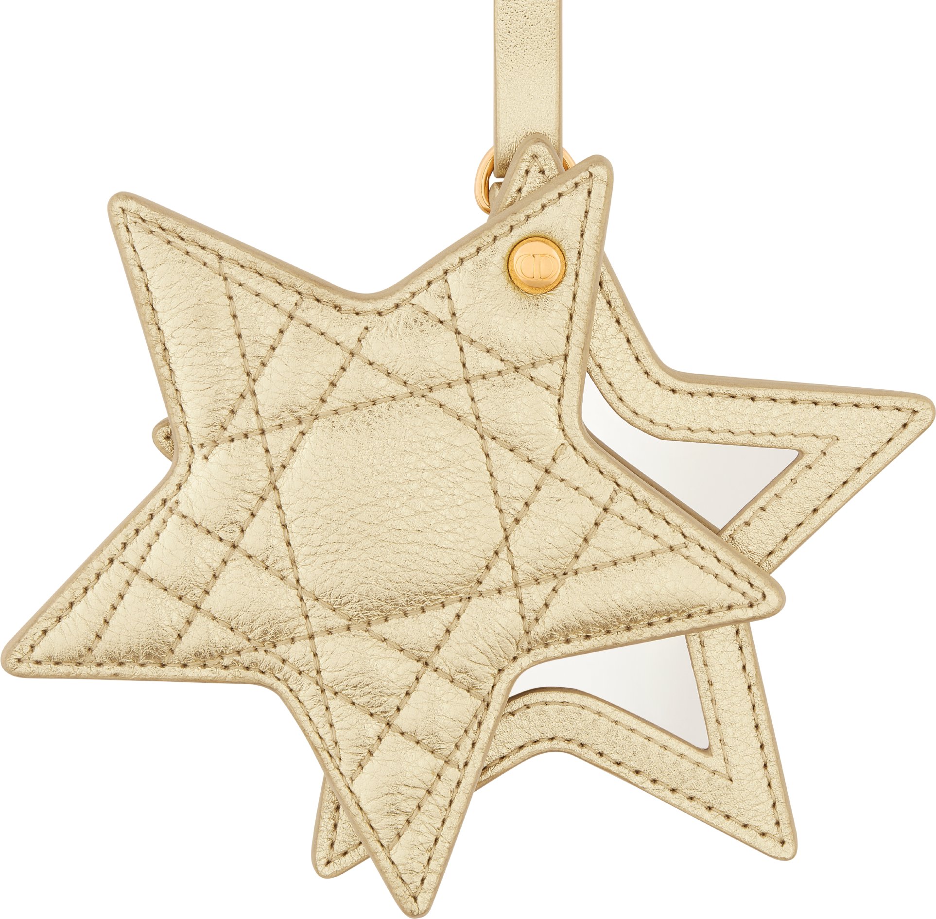 Star Key Ring with Mirror Detailed view
