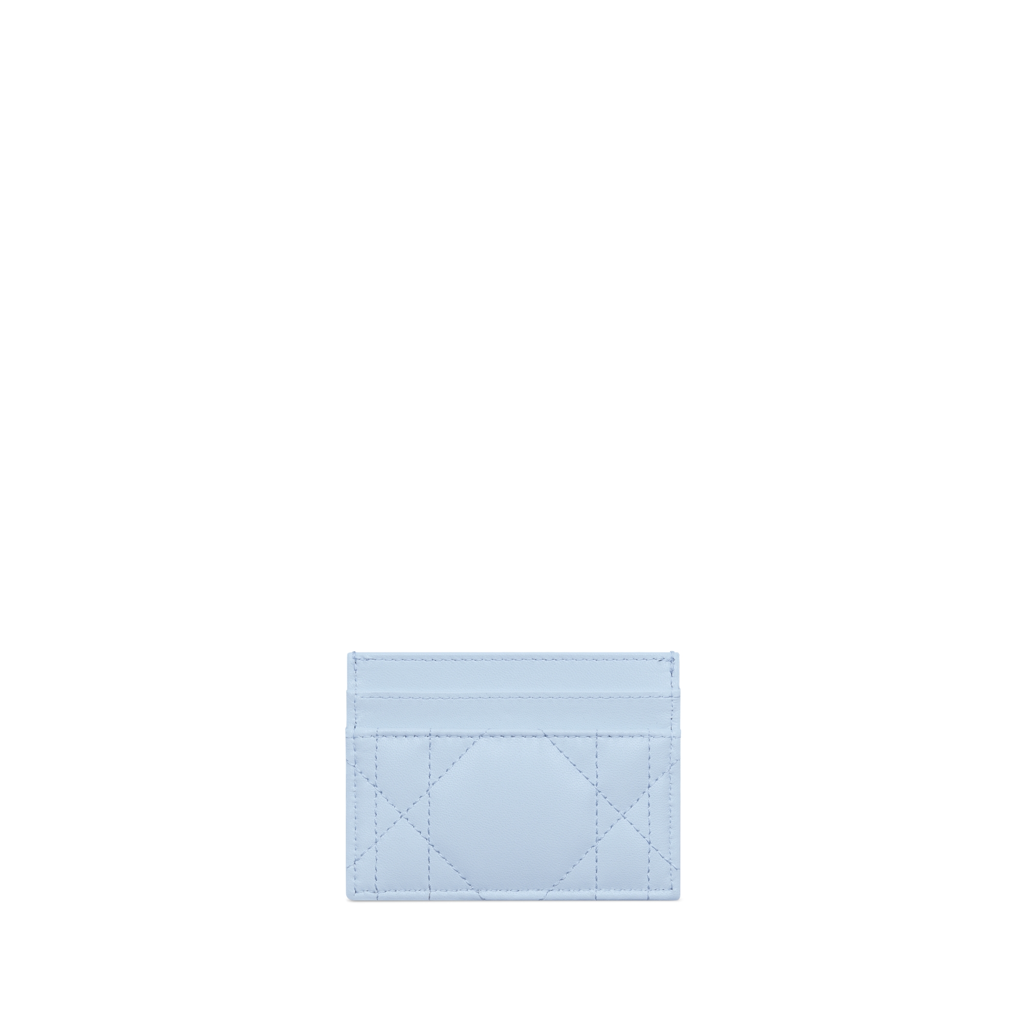 【日本限定】Dior Caro Freesia クリスタル カードホルダー マクロカナージュ ラムスキン E08