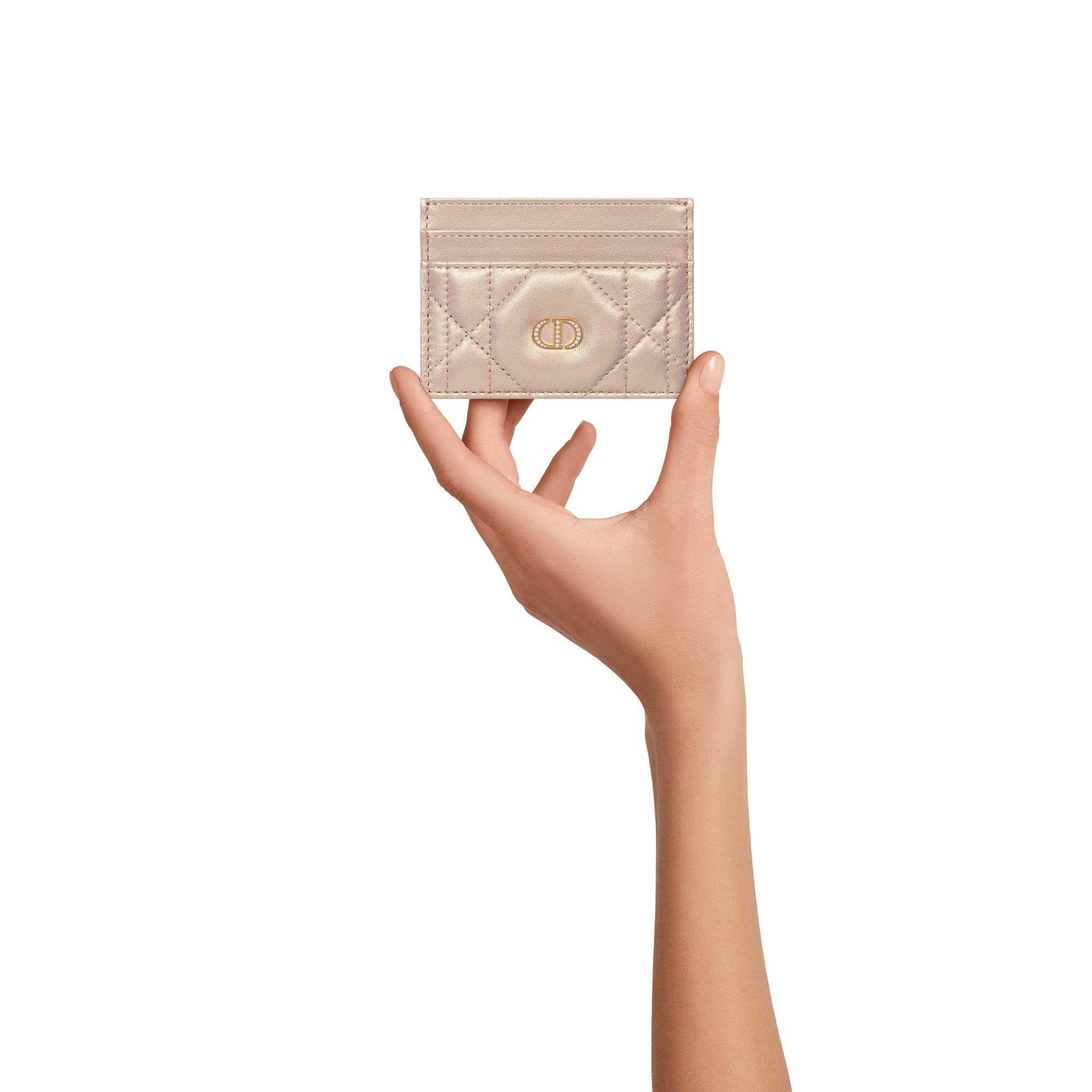Dior Caro Freesia Card Holder