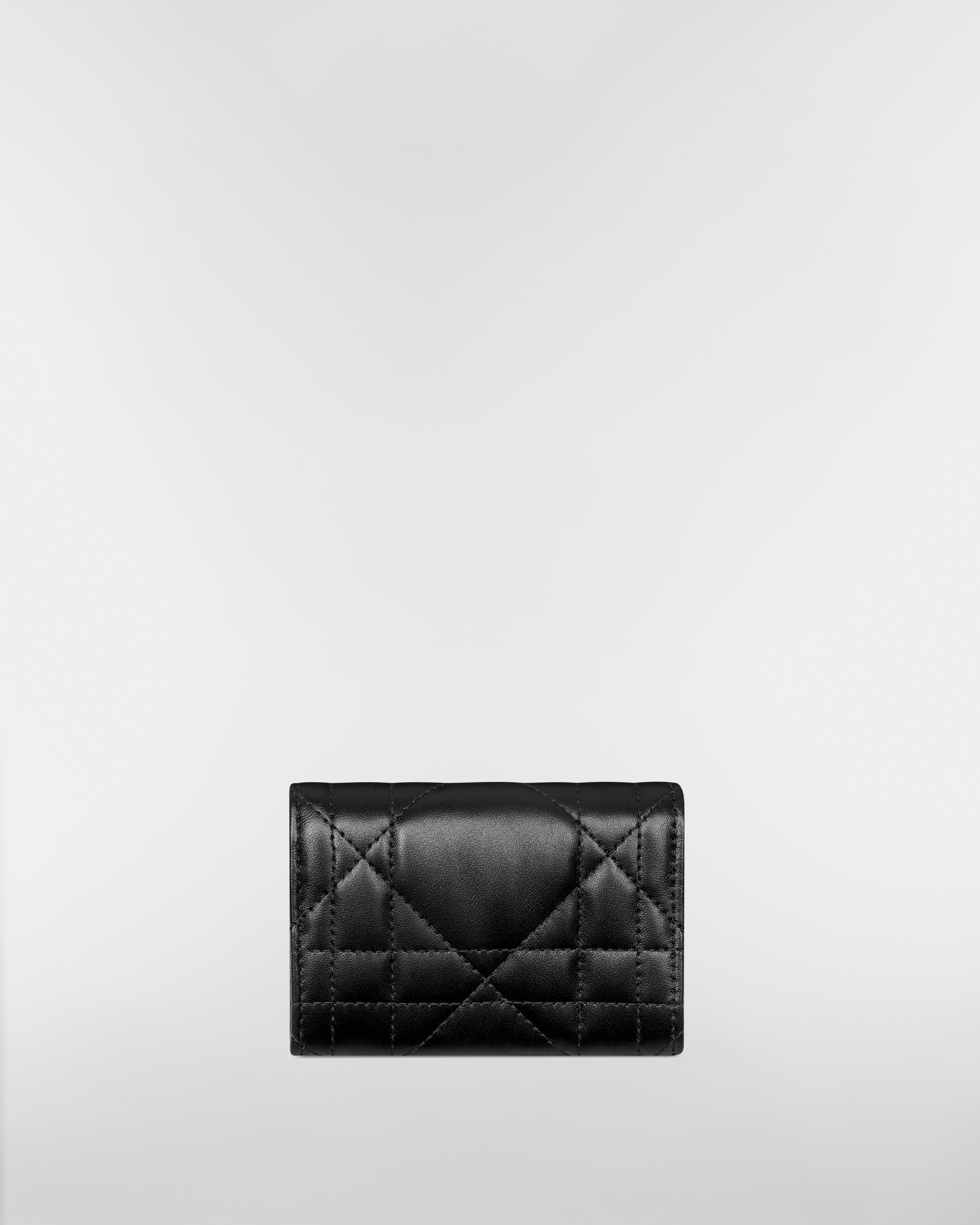 Dior Caro Glycine Wallet with Crystals