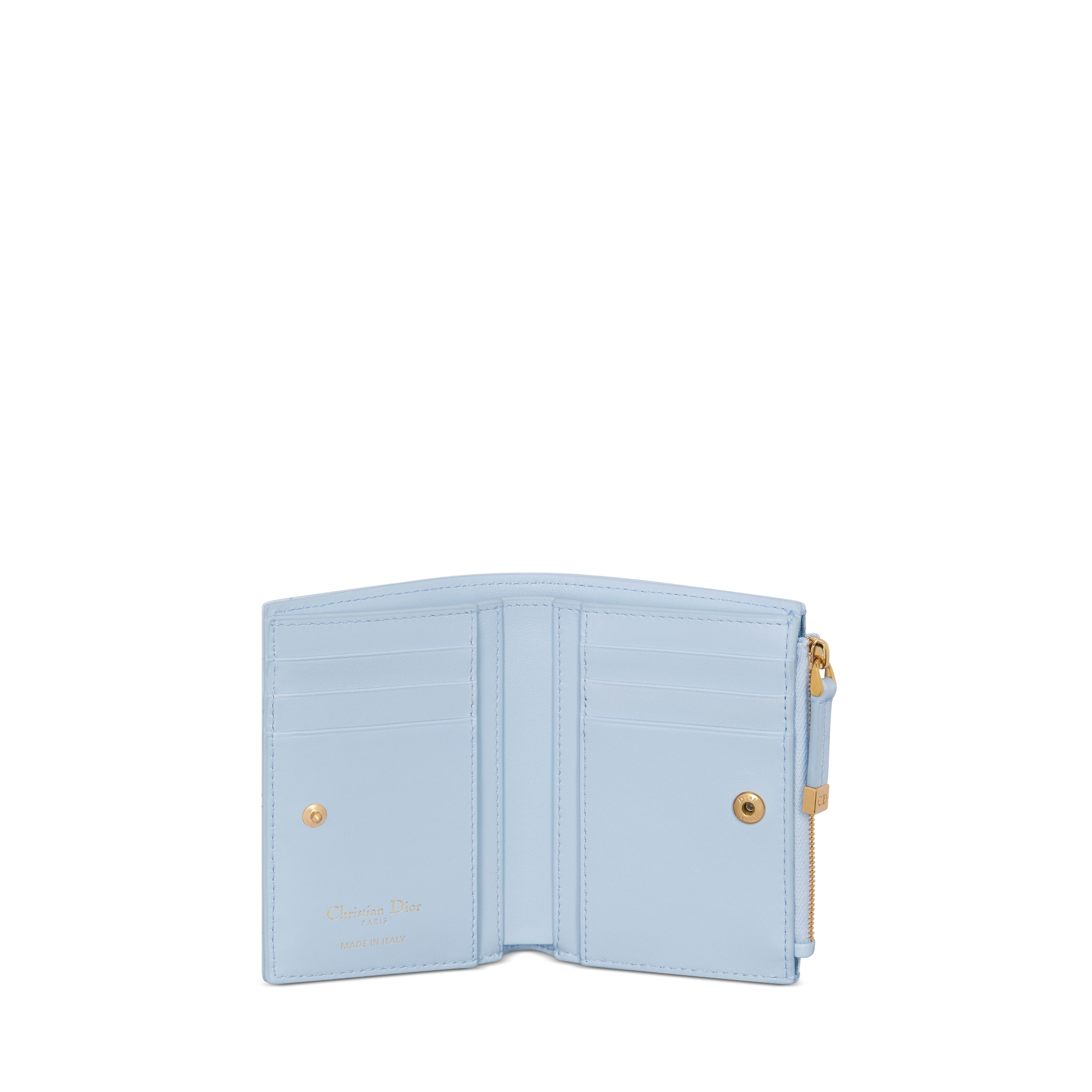 【日本限定】Dior Caro Dahlia クリスタル ウォレット マクロカナージュ ラムスキン E07