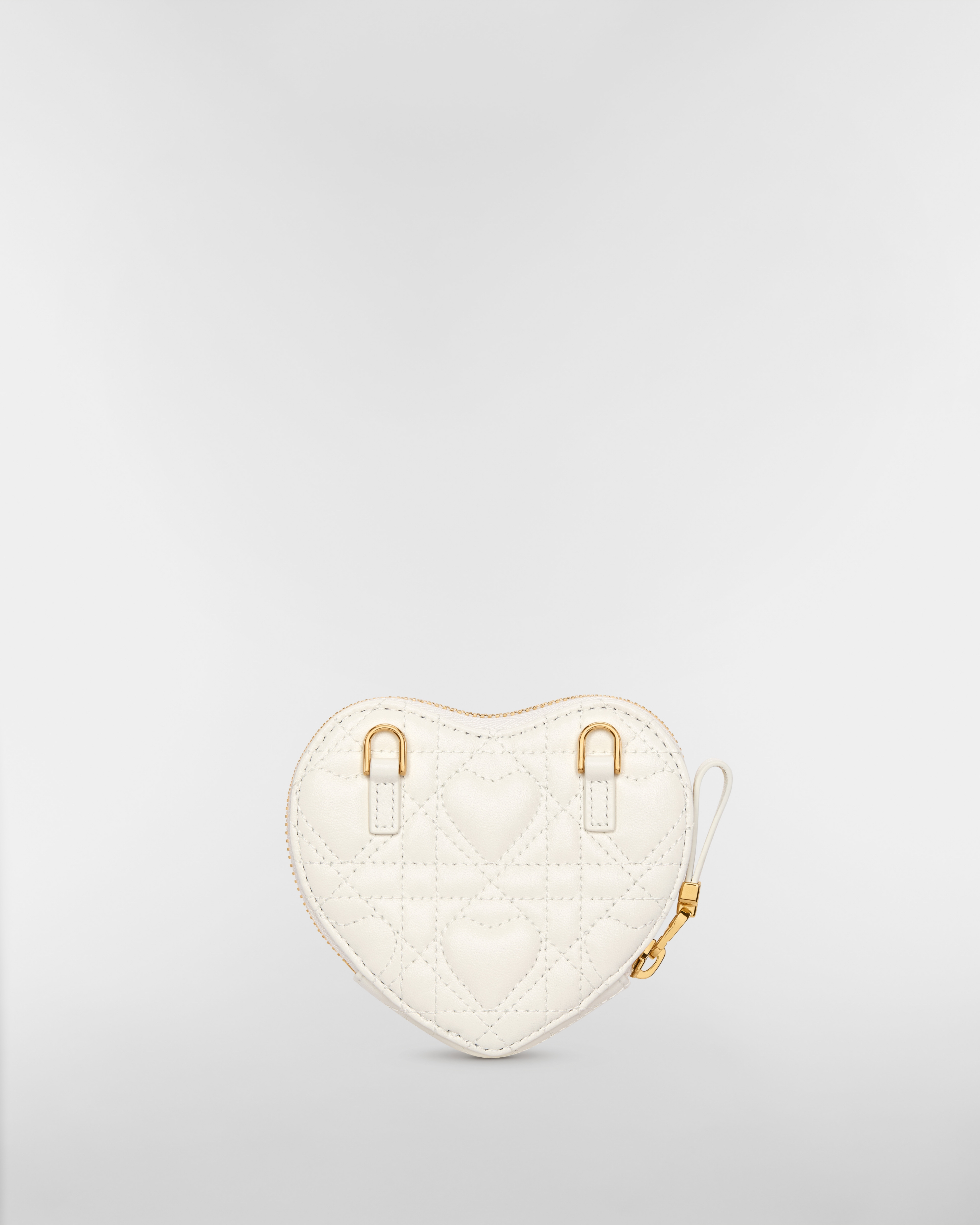 Dior Caro Heart Pouch with Chain
