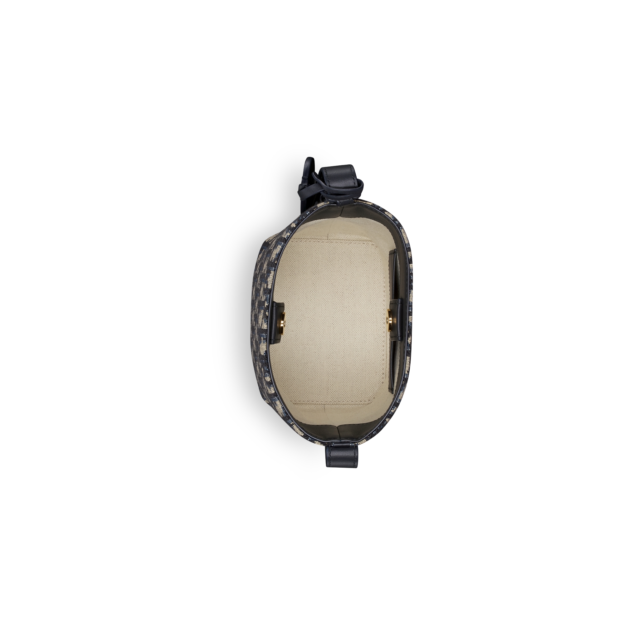 Diorstar Mini Bucket Bag Blue Dior Oblique Jacquard E06