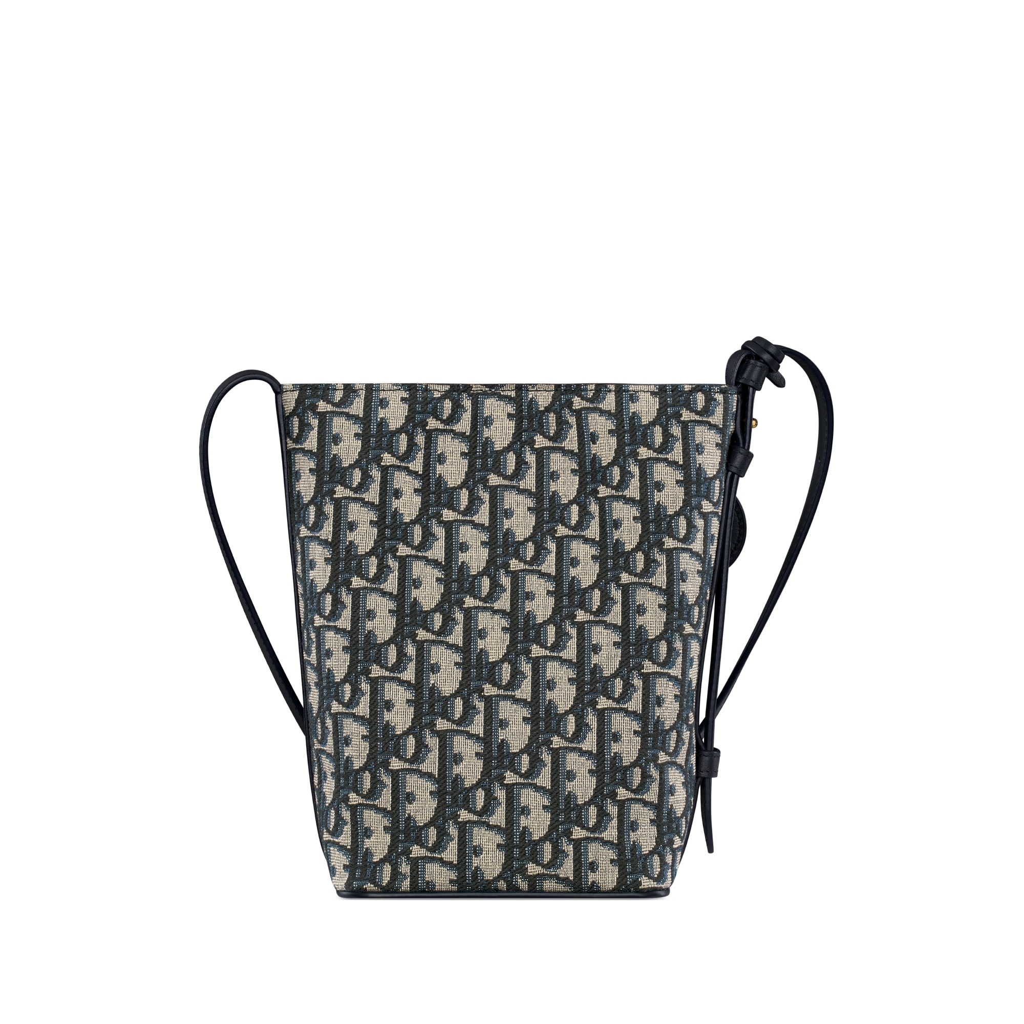 Diorstar Mini Bucket Bag Blue Dior Oblique Jacquard E08