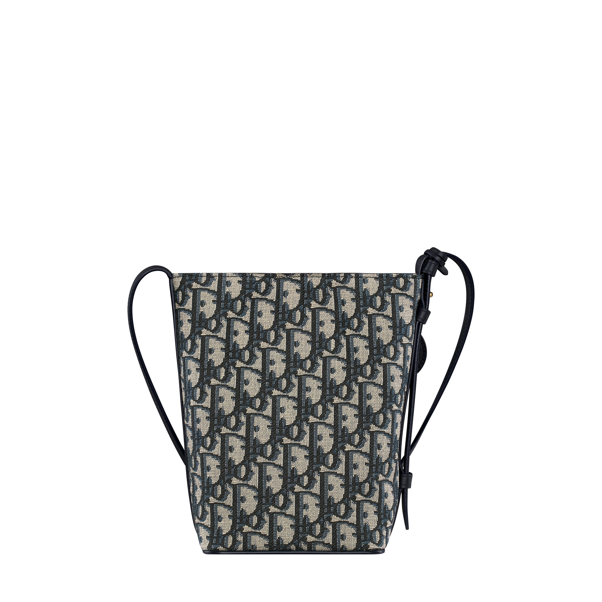 Diorstar Mini Bucket Bag Blue Dior Oblique Jacquard E08
