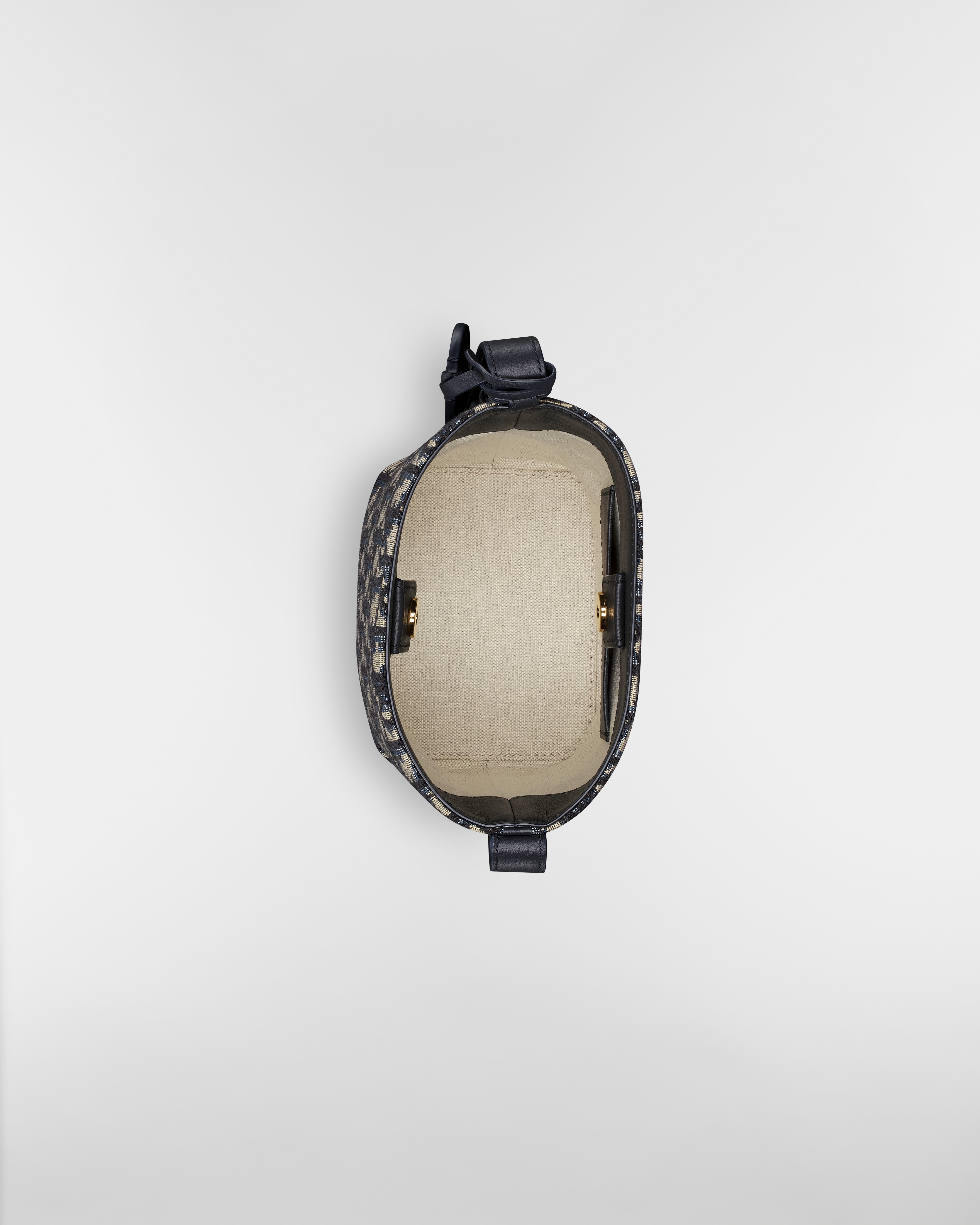 Diorstar Mini Bucket Bag Blue Dior Oblique Jacquard E06