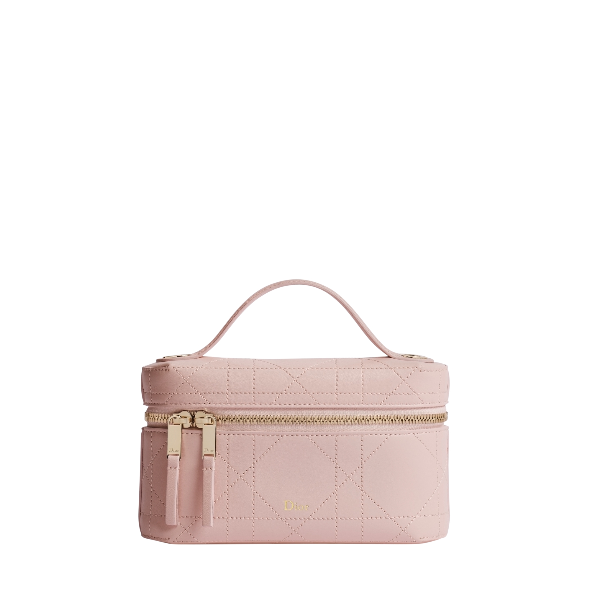  Soupir Pink Flat Macrocannage Lambskin