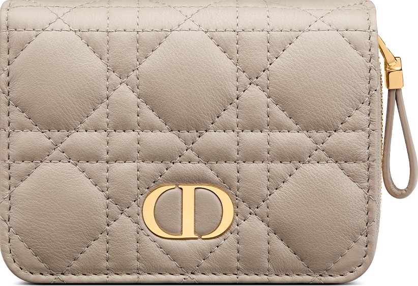 DIOR | 【日本限定】Dior Caro Scarlet ウォレット カナージュ カーフスキン