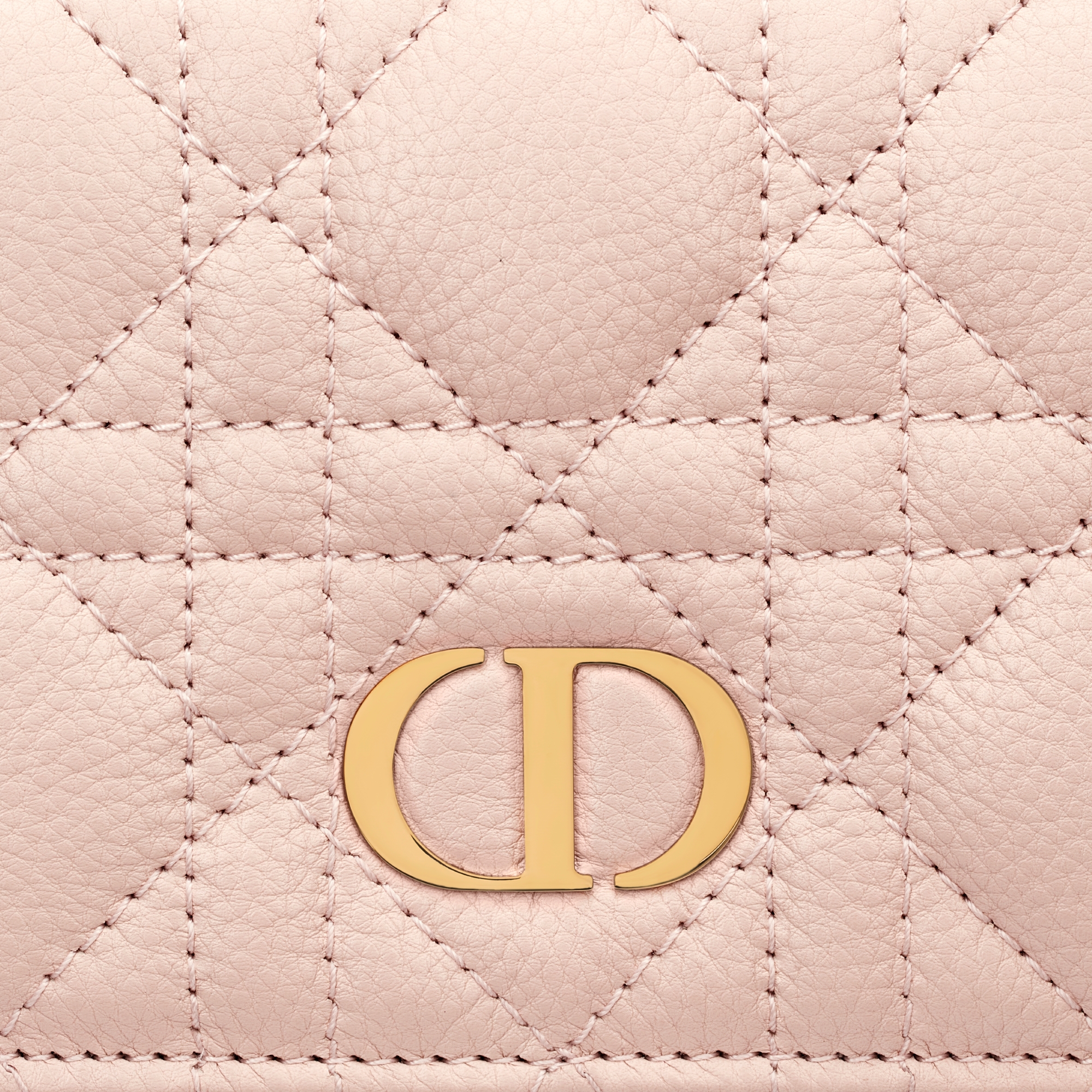 Dior Caro Lavender ウォレットカナージュ カーフスキン Dior Caro Lavender ウォレットカナージュ カーフスキン 希少