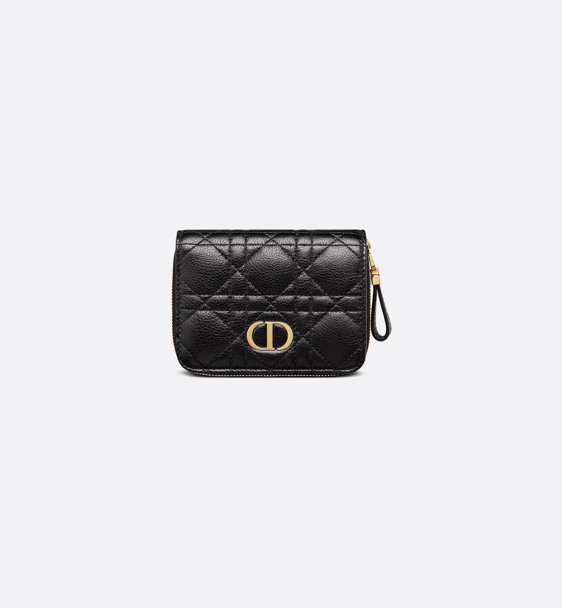 Dior Caro Scarlet Wallet Cloud Blue Supple Cannage Calfskin Dior Caro Scarlet Wallet Cloud Blue Supple Cannage Calfskin