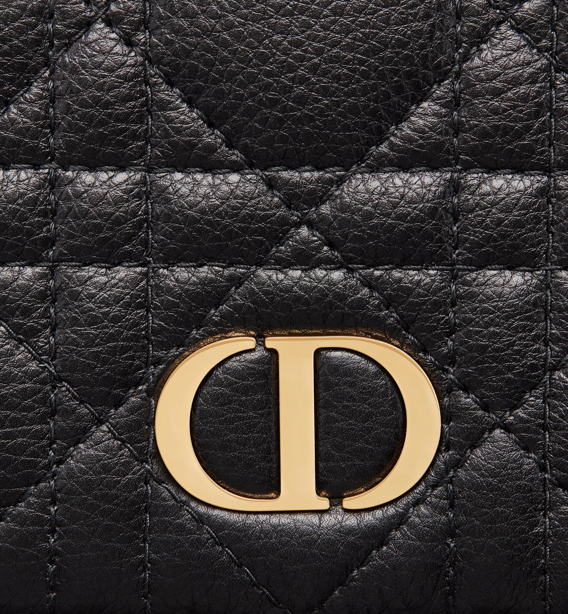 Dior Caro Scarlet Wallet Black Supple Cannage Calfskin | DIOR Dior Caro Scarlet Wallet Black Supple Cannage Calfskin | DIOR