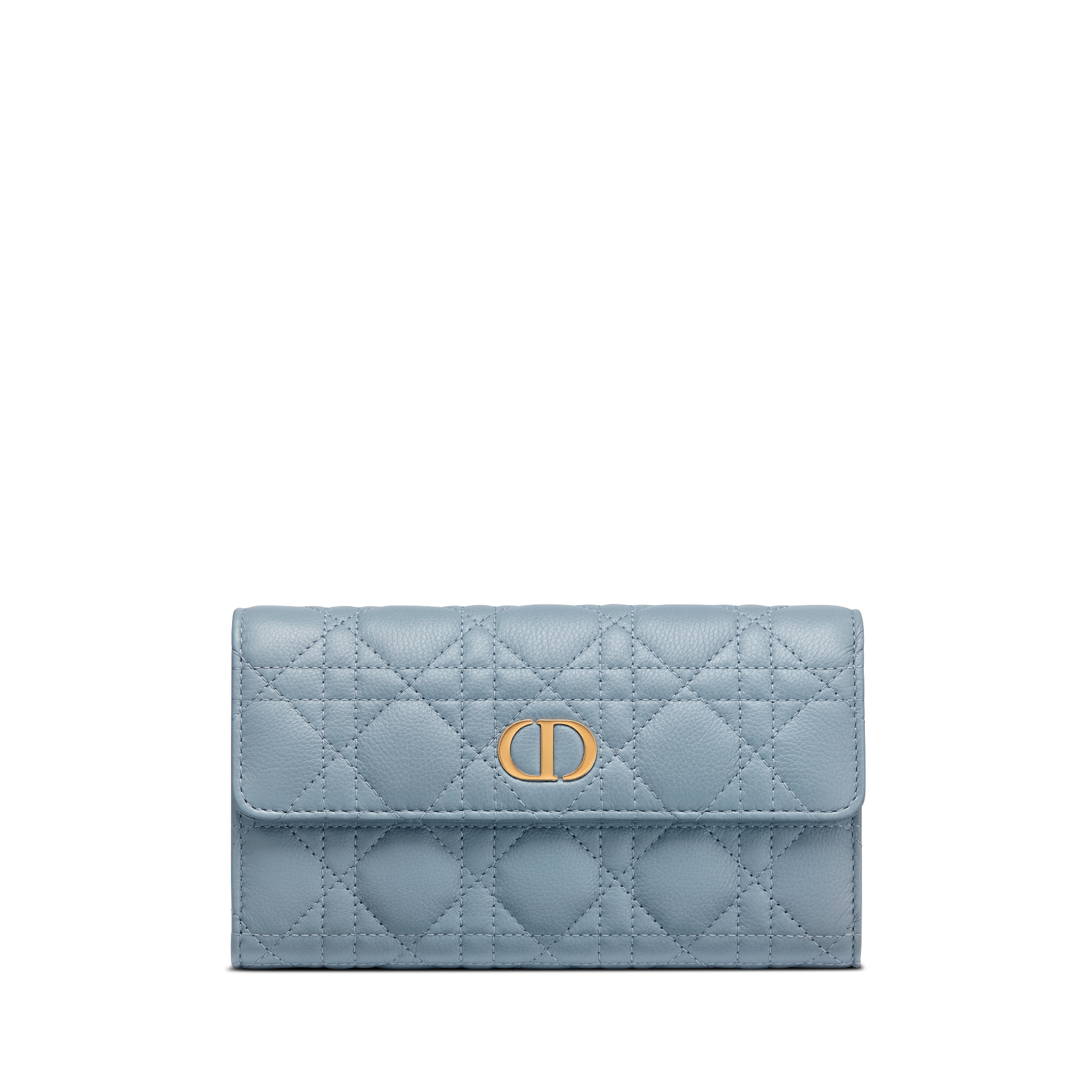 Dior Caro Lavender ウォレットカナージュ カーフスキン DIOR | Dior Caro Lavender ウォレット カナージュ カーフスキン