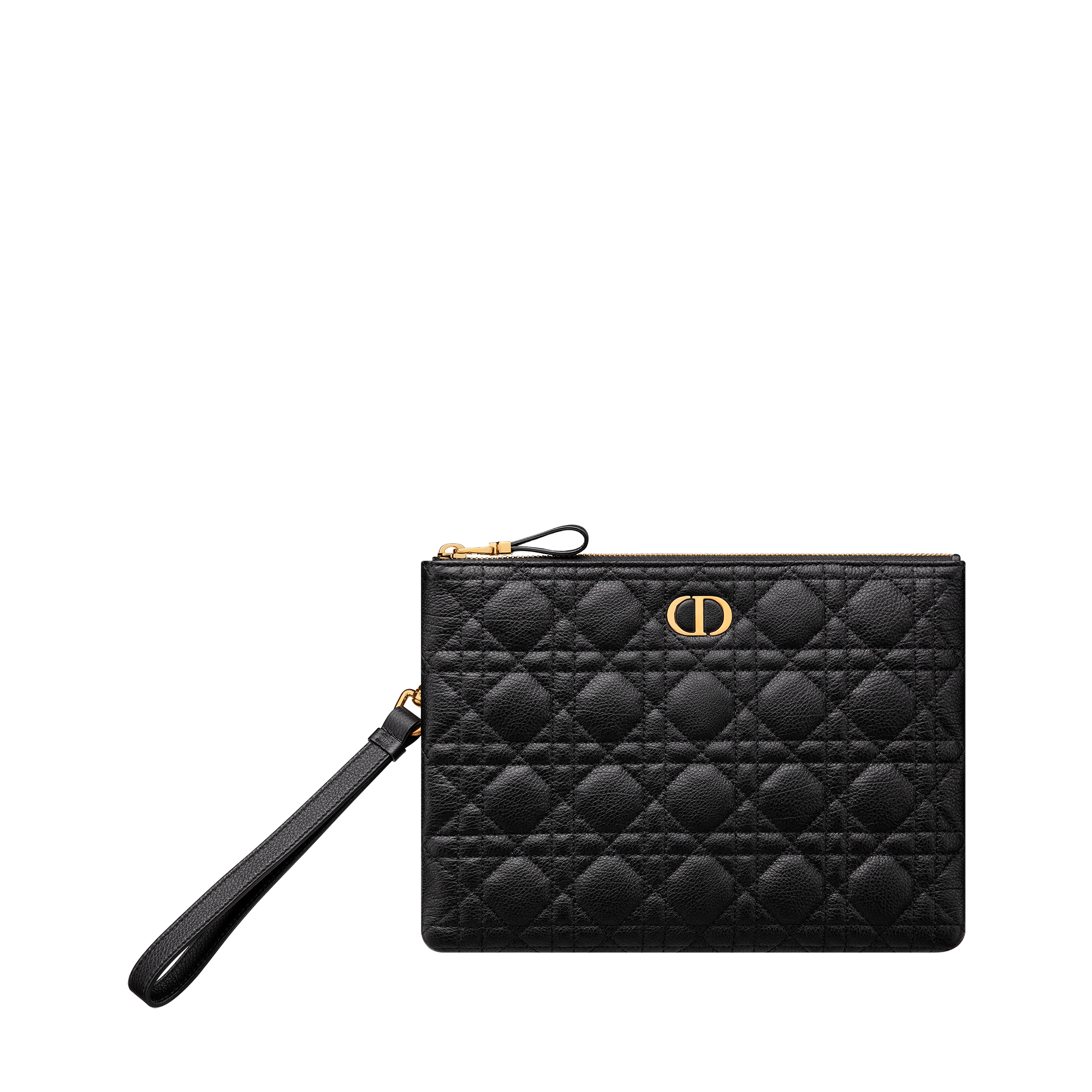  Cuir de veau Cannage souple noir