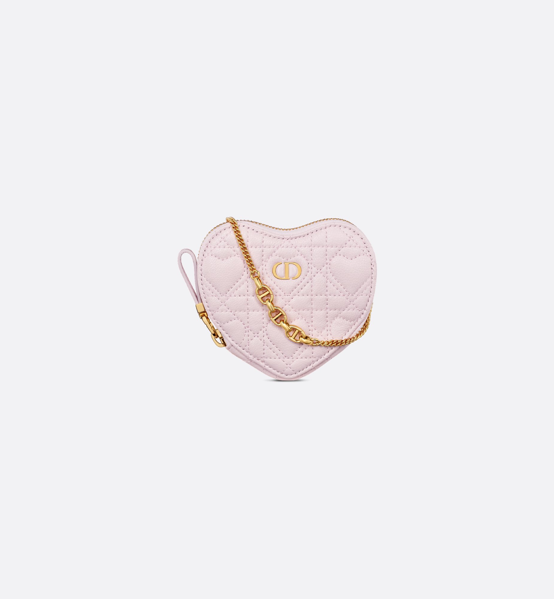 DIOR | Dioramour Dior Caro チェーン ハート ポーチ カナージュ DIOR | Dioramour Dior Caro チェーン ハート ポーチ カナージュ