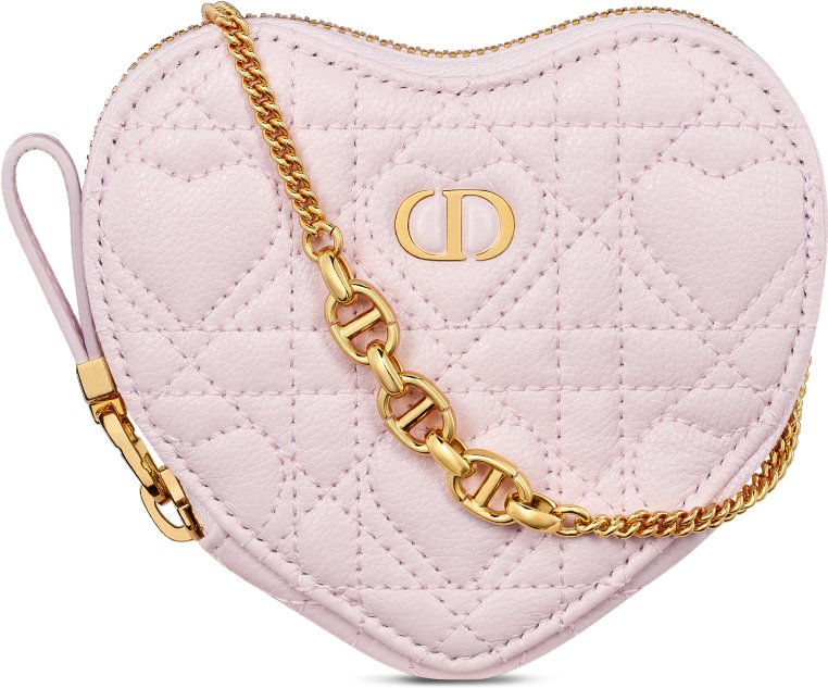 DIOR | Dioramour Dior Caro ハート ポーチ ハート カナージュ カーフスキン