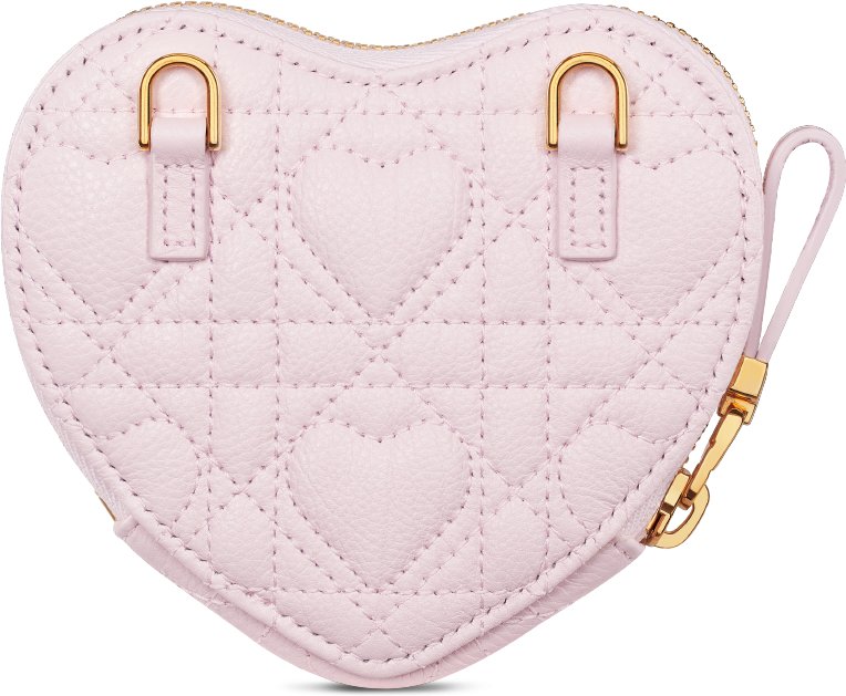 DIOR | Dioramour Dior Caro チェーン ハート ポーチ カナージュ カーフスキン