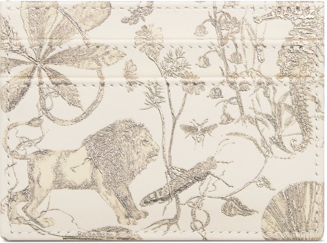 Dior Caro Freesia Card Holder Back view
