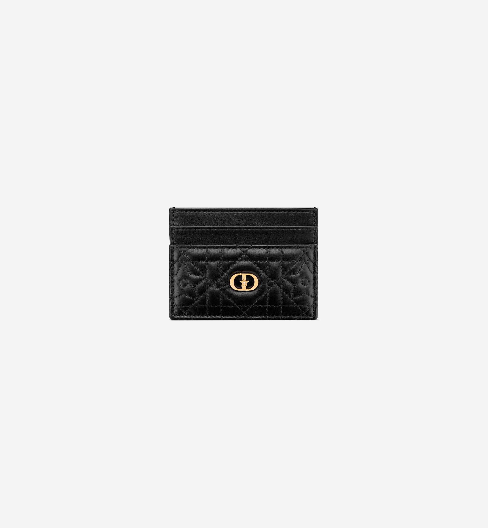 DIOR | Dior Caro Freesia カードホルダー スター カナージュ DIOR | Dior Caro Freesia カードホルダー スター カナージュ