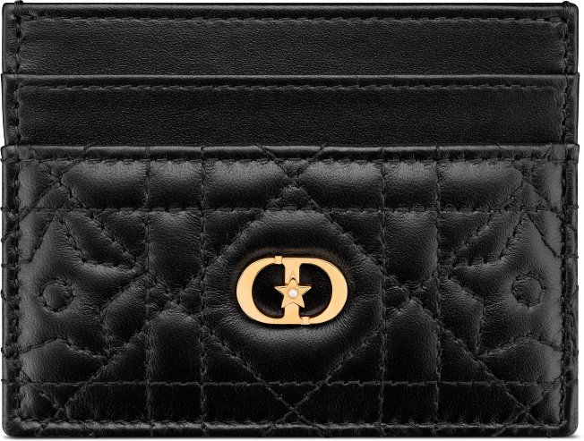 Dior Caro Freesia Card Holder Front view Front view