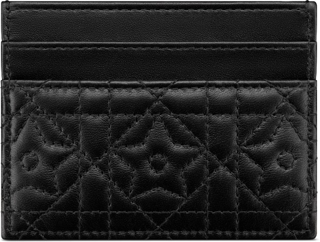 Porte-cartes Freesia Dior Caro Vue arrière