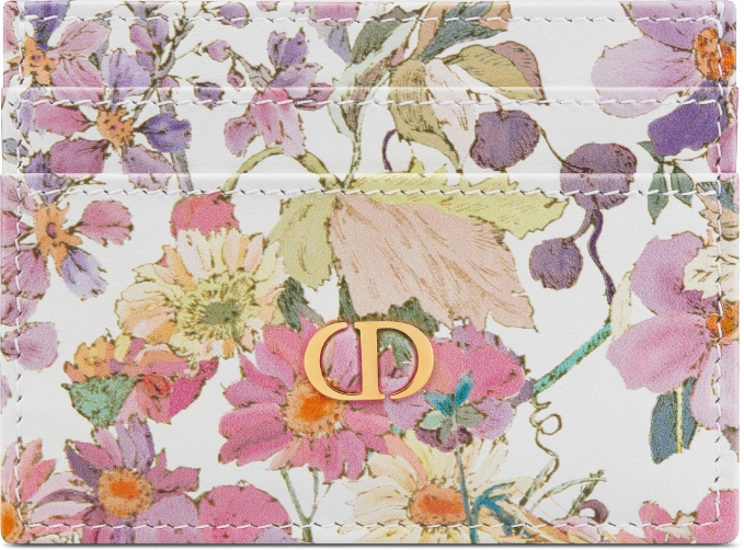 DIOR | Dior Caro Freesia カードホルダー Dior 4 Saisons Été カーフスキン