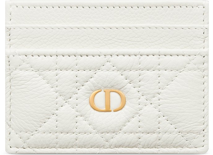 Dior Caro Freesia Card Holder Front view