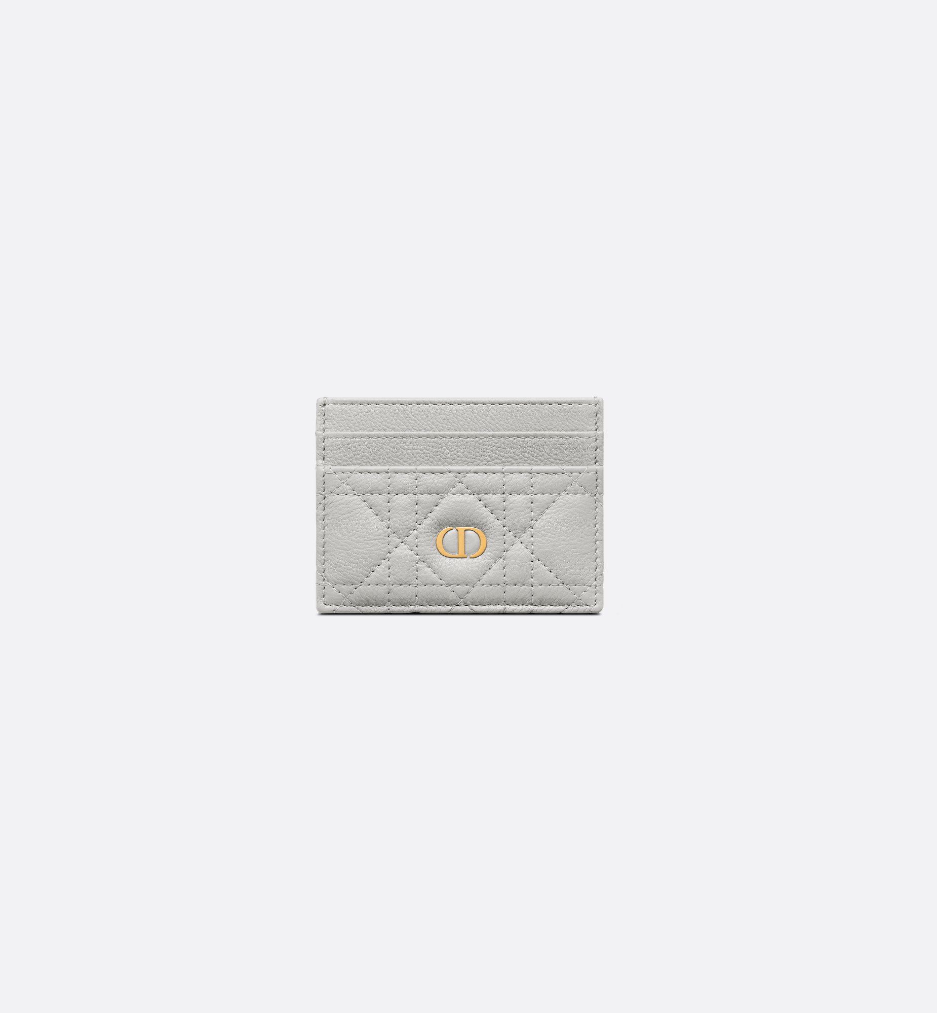Dior Caro Freesia Card Holder Latte Supple Cannage Calfskin Dior Caro Freesia Card Holder Latte Supple Cannage Calfskin