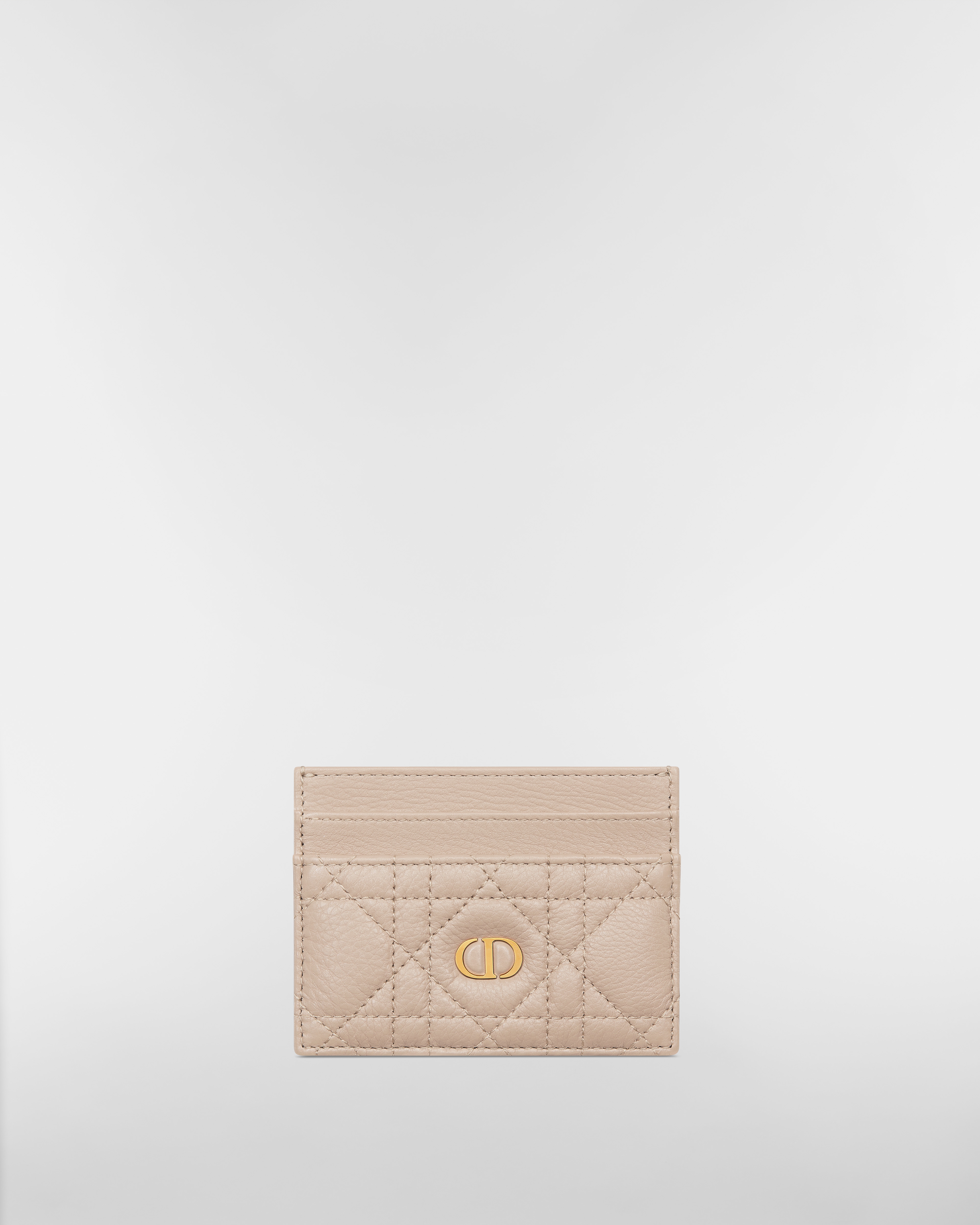 Dior Caro Freesia カードホルダー カナージュ カーフスキン E01