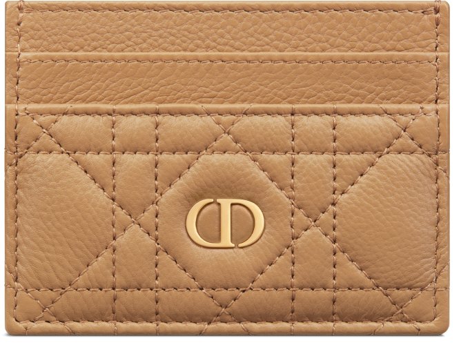 Dior Caro Freesia Card Holder Front view