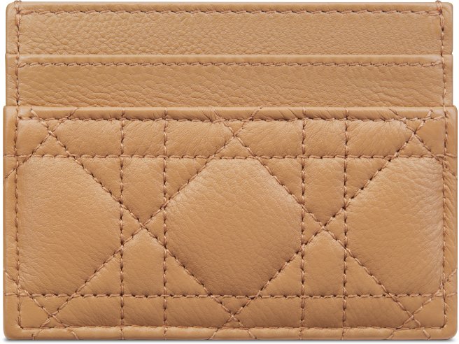 Dior Caro Freesia Card Holder Back view