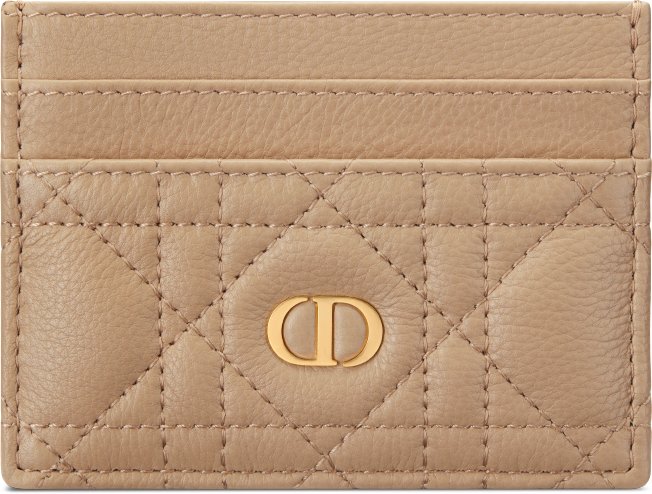 Dior Caro Freesia Card Holder Front view