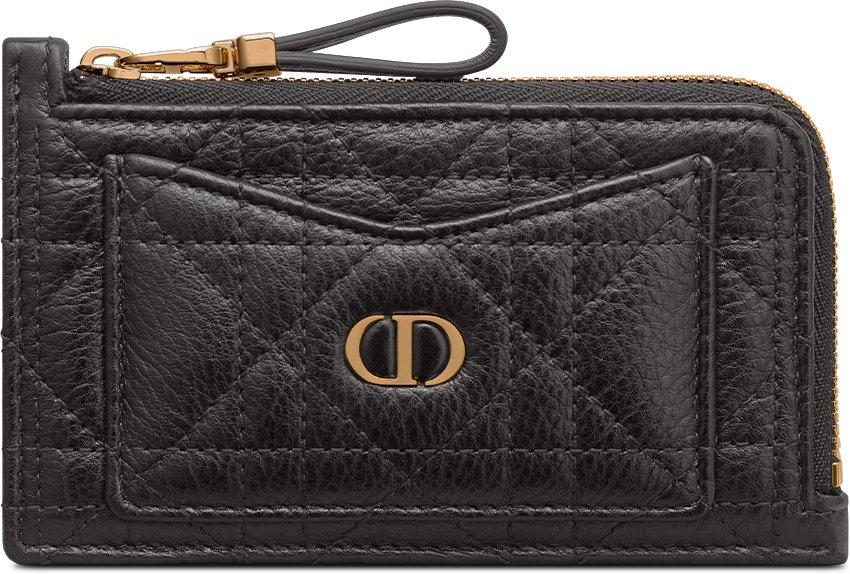 Dior Caro Cosmos Zipped Card Holder aria_woman_viewcode_e01