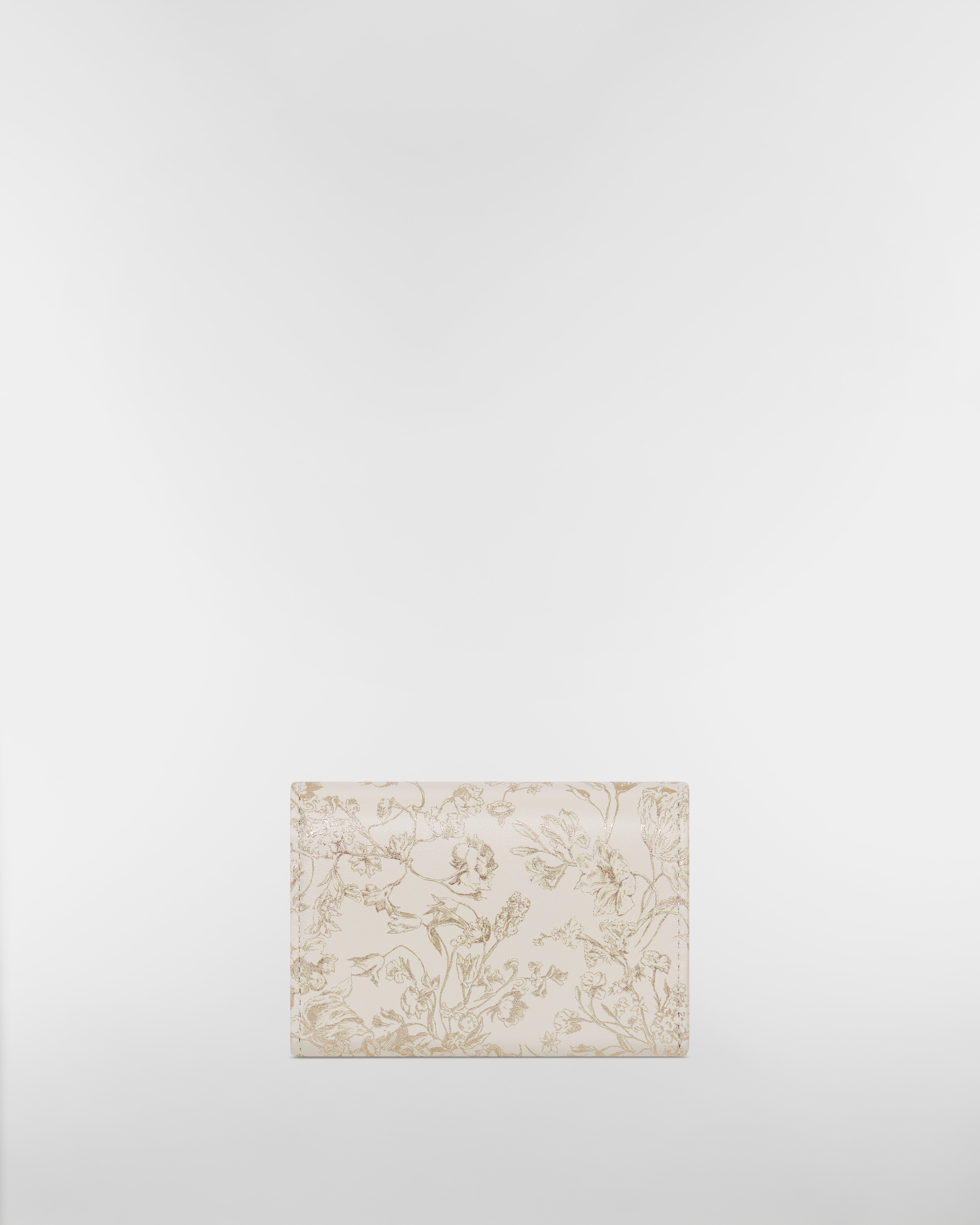 Dior Caro Glycine Wallet Gold-Tone Millefiori Printed Calfskin E08