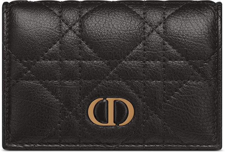 Dior Caro Glycine 銀包 aria_frontView