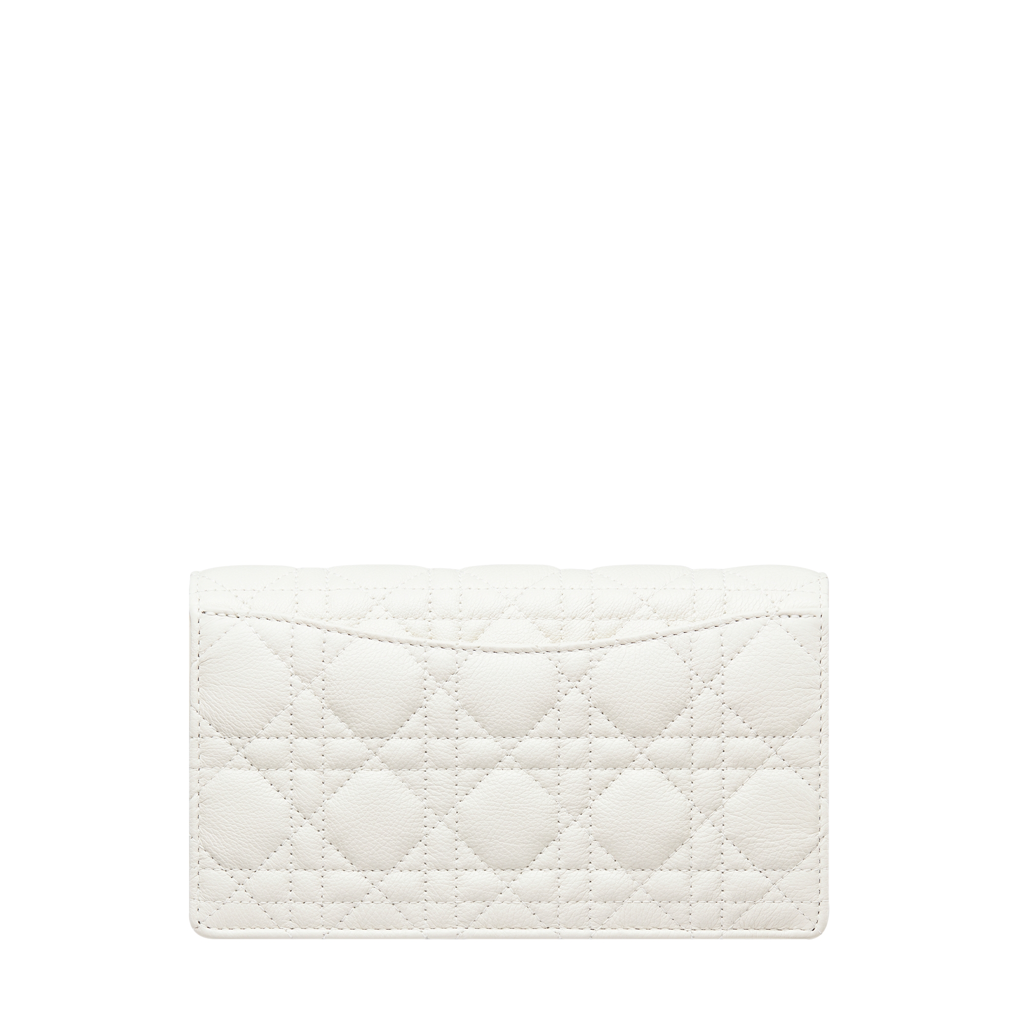 Dior Caro Pouch with Chain Latte Supple Cannage Calfskin E08