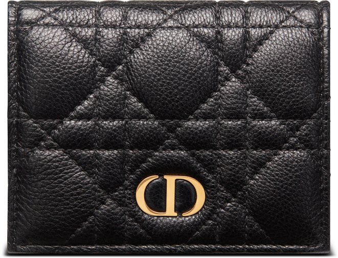 DIOR | DIOR CARO マルチカラー ミニウォレット カナージュ カーフスキン