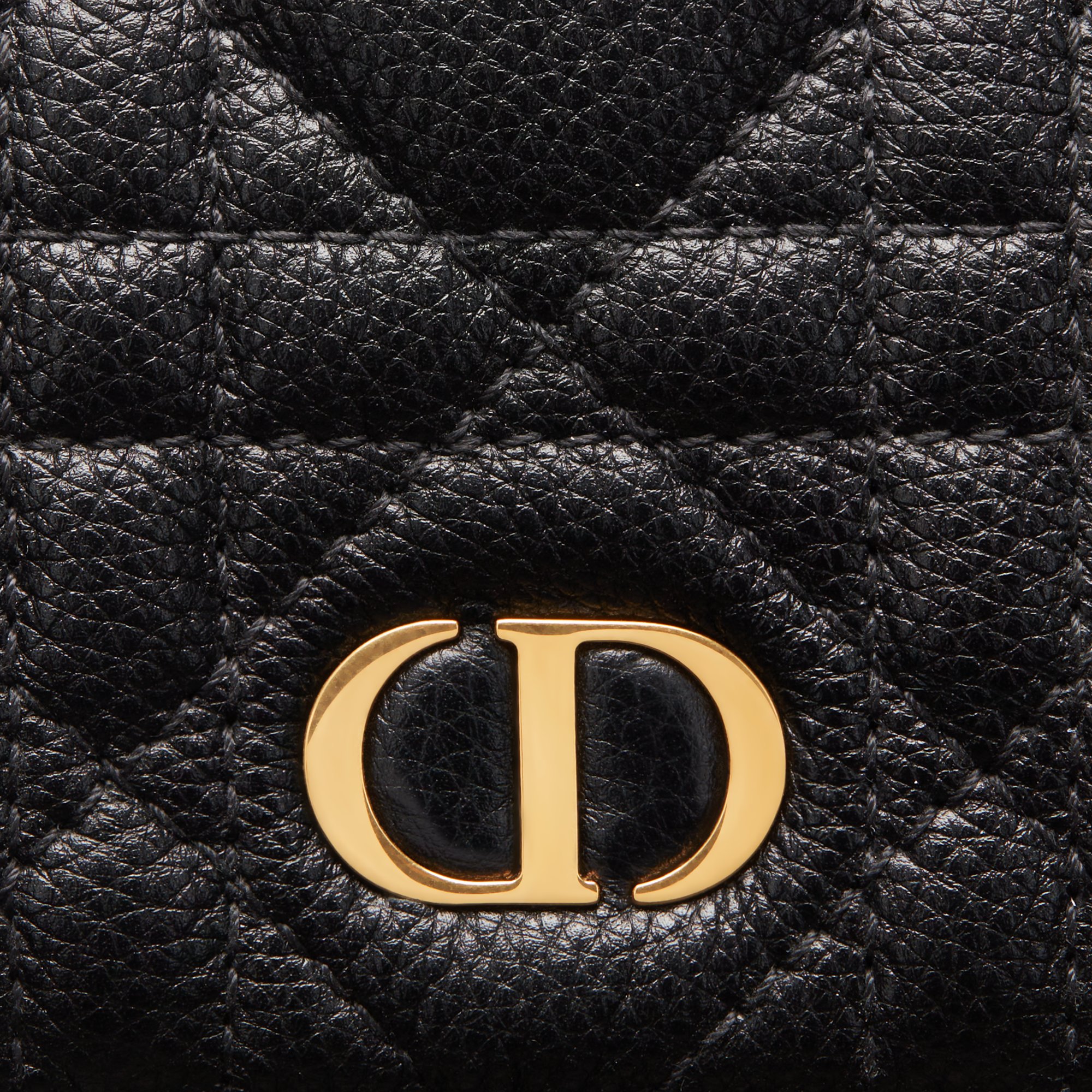 DIOR | DIOR CARO マルチカラー ミニウォレット カナージュ カーフスキン