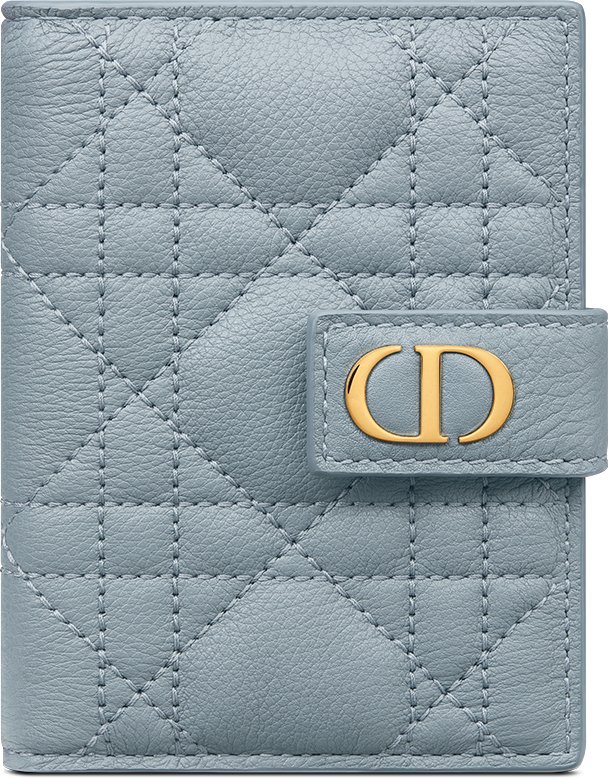 Dior Caro Dandelion Card Holder aria_woman_viewcode_e01