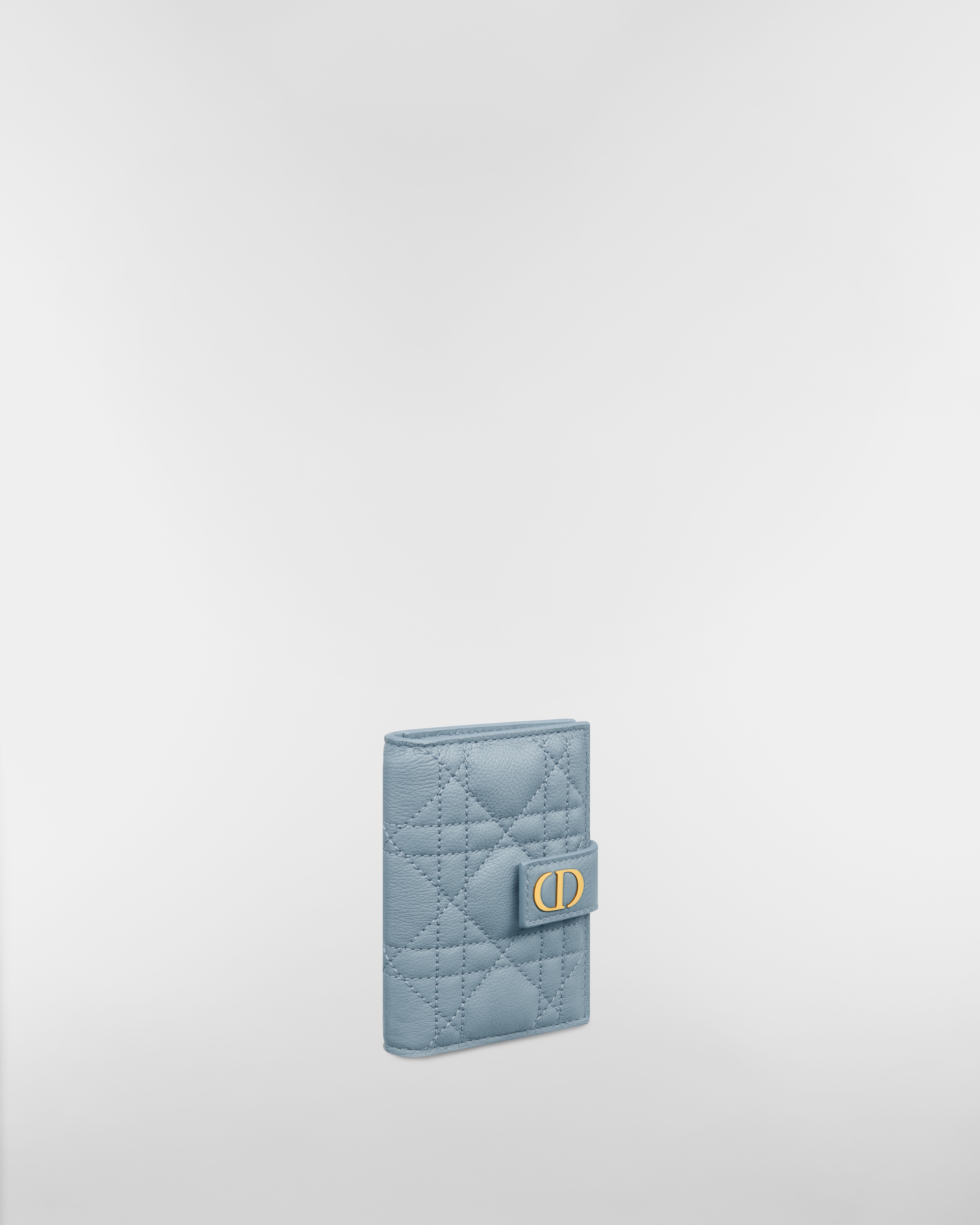 Dior Caro Dandelion カードホルダー カナージュ カーフスキン E03