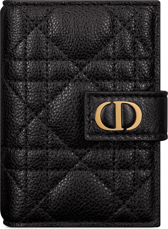 Dior Caro Dandelion Card Holder aria_woman_viewcode_e01