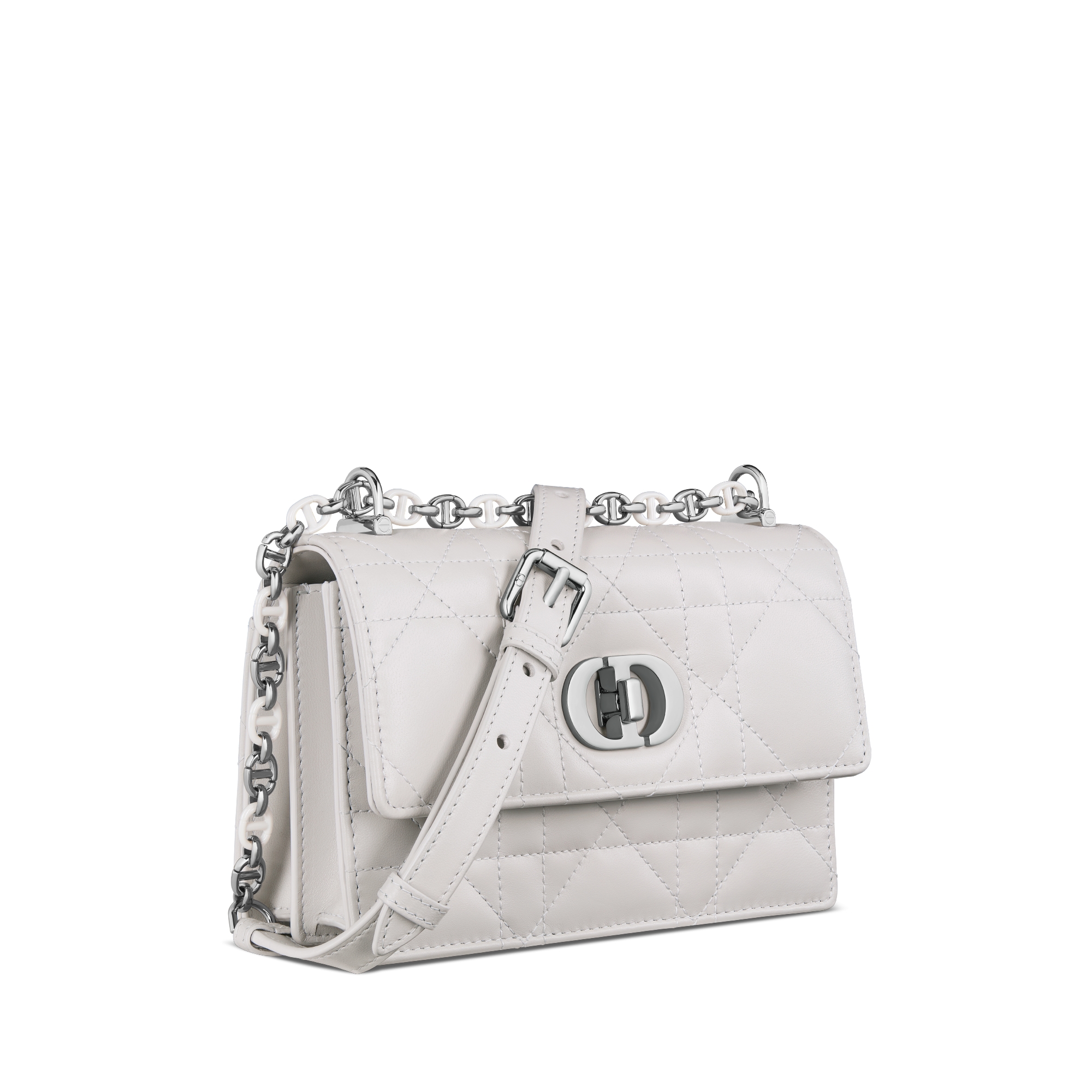 MISS CARO MINI BAG 17 IN BABY BLUE MACROCANNAGE LAMBSKIN main image 0