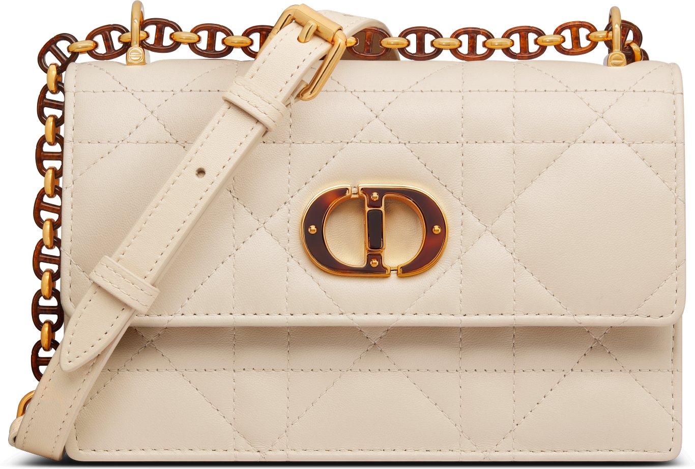 MISS CARO 17 CHAIN BAG IN LIGHT BLUE LAMBSKIN main image 0