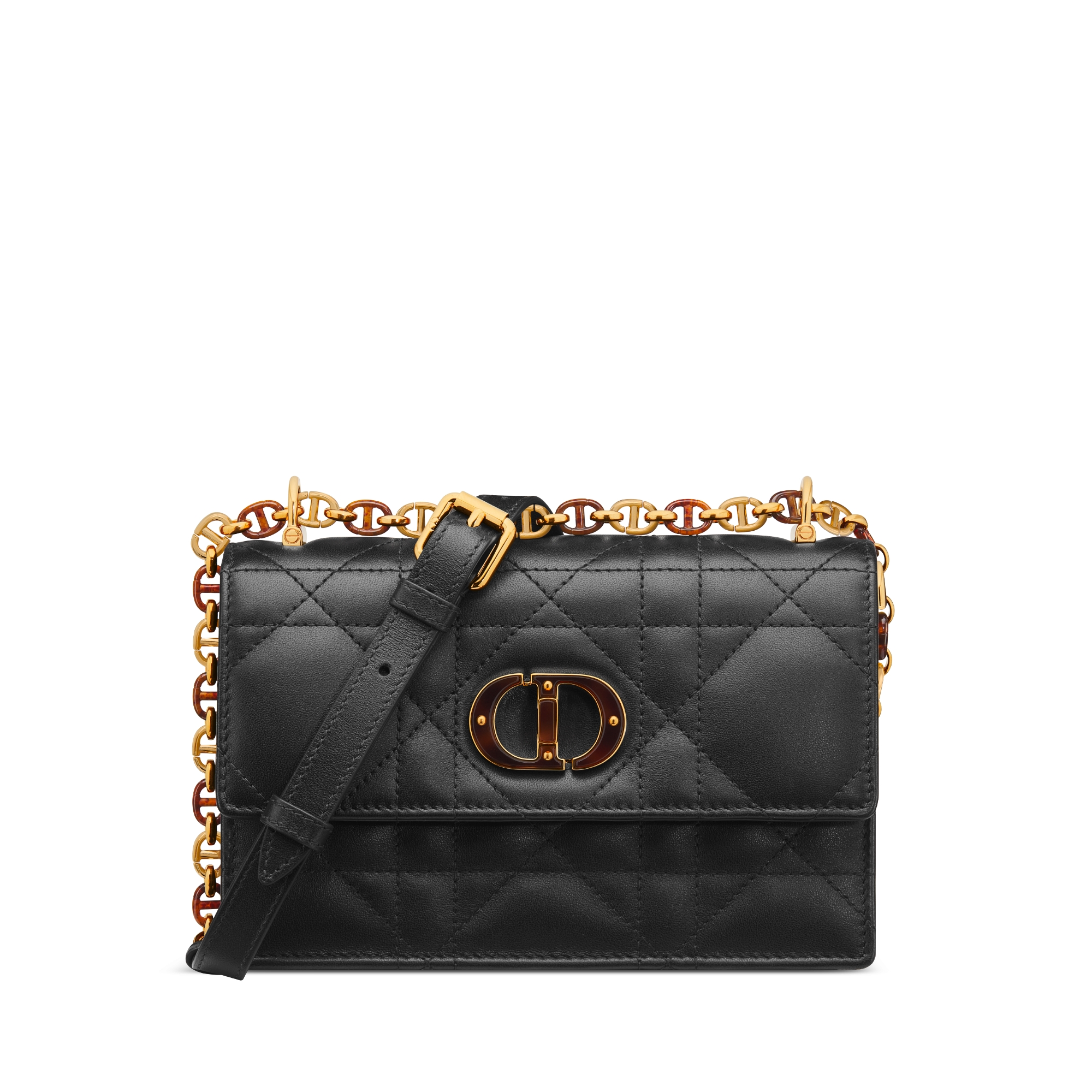 CARO MINI BAG 20 IN BLACK CALFSKIN main image 0