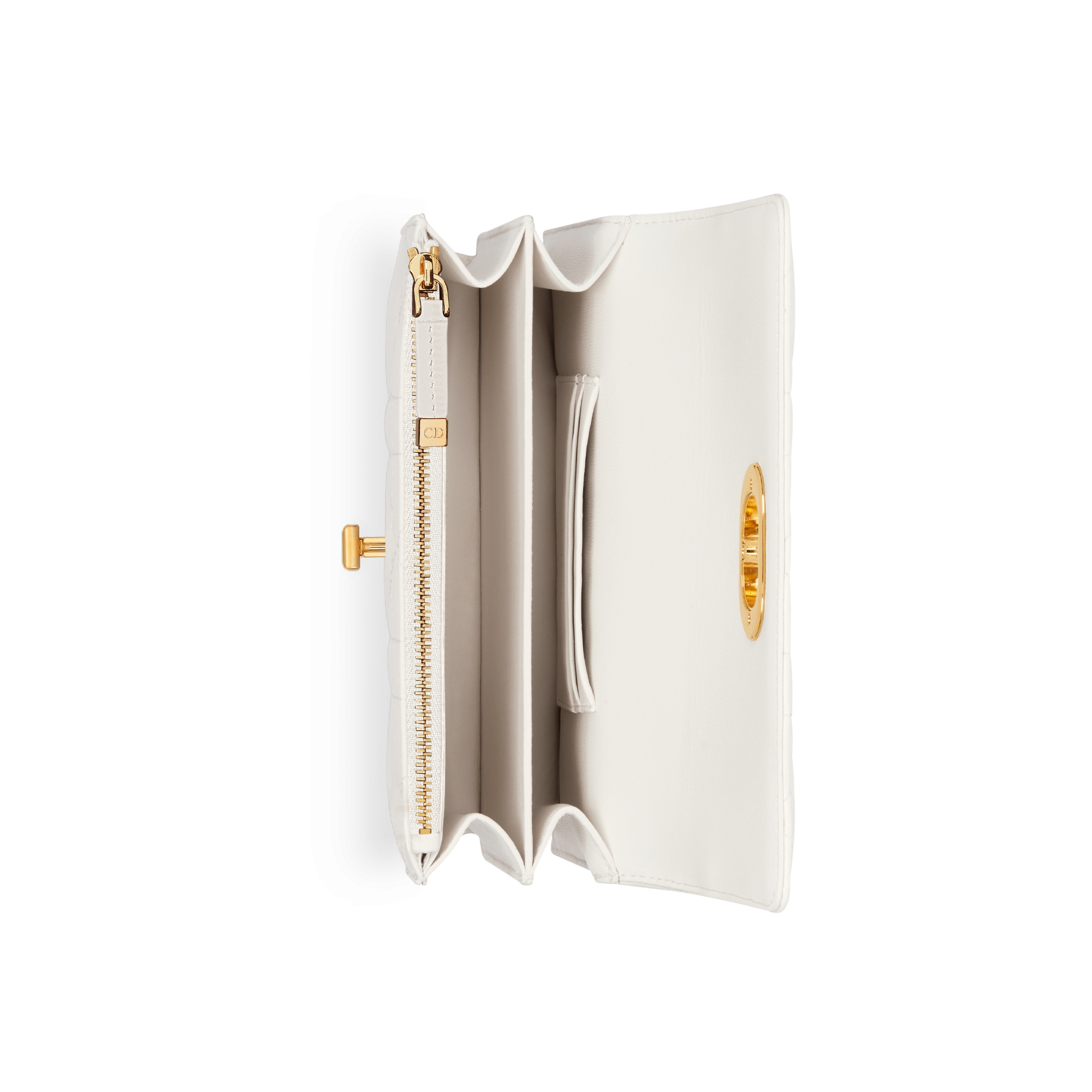 Miss Caro Minitasche Macrocannage Lammleder in Latte E06