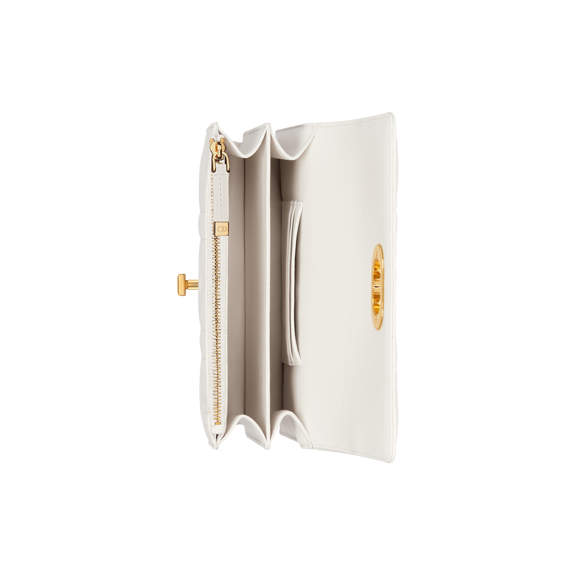 Miss Caro Mini Bag Latte Macrocannage Lambskin E06