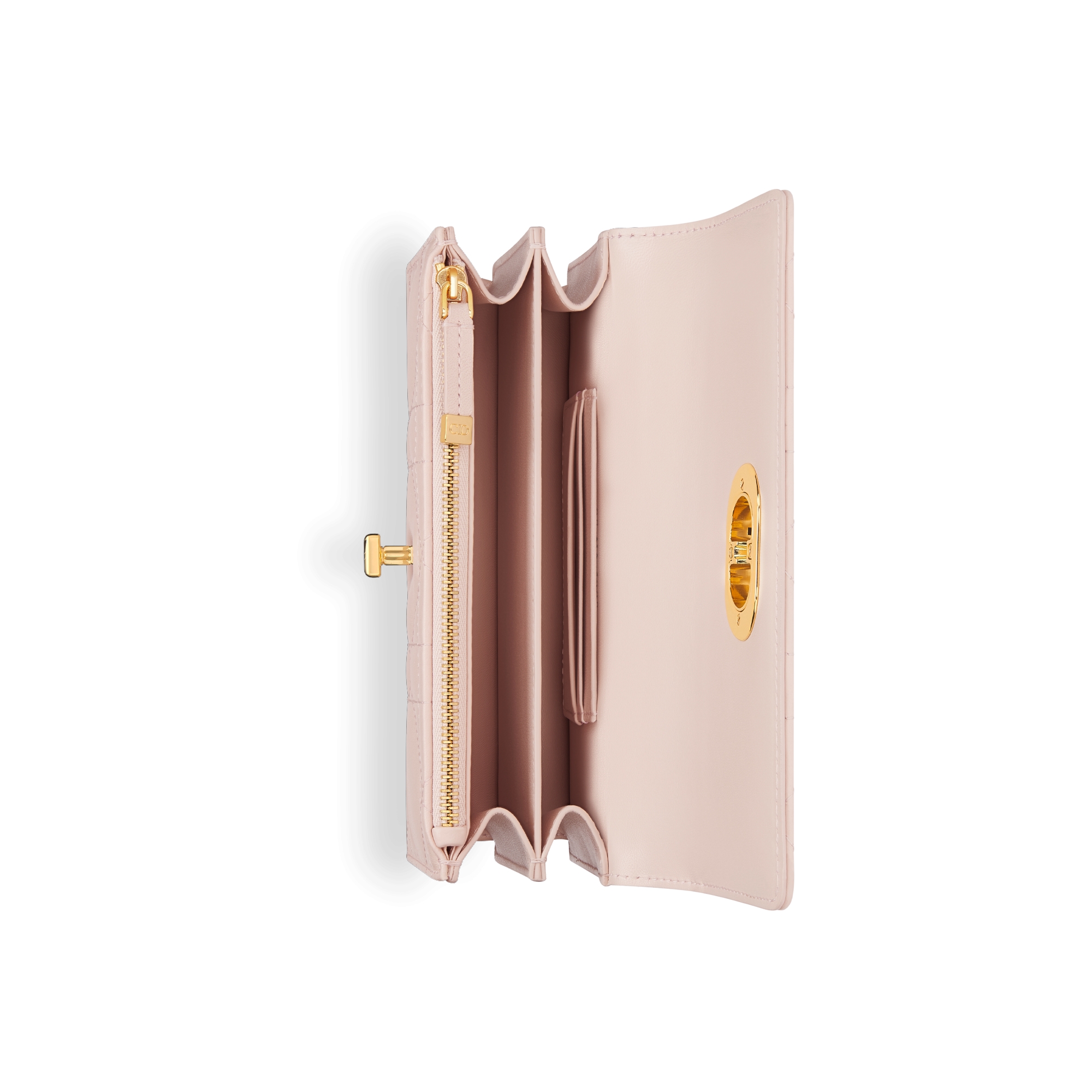 Miss Caro Mini Bag Powder Pink Macrocannage Lambskin E06