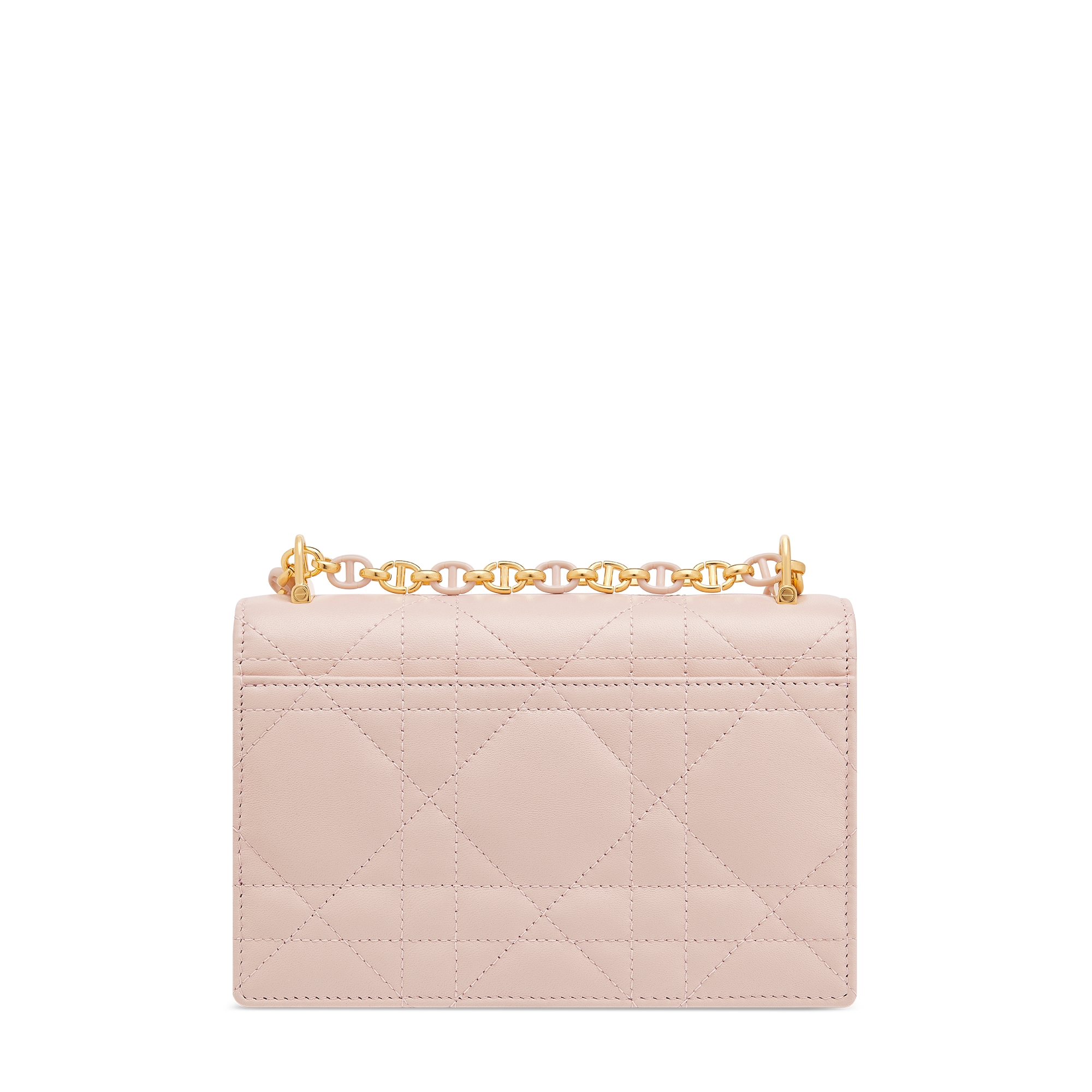 Miss Caro Mini Bag Powder Pink Macrocannage Lambskin E08