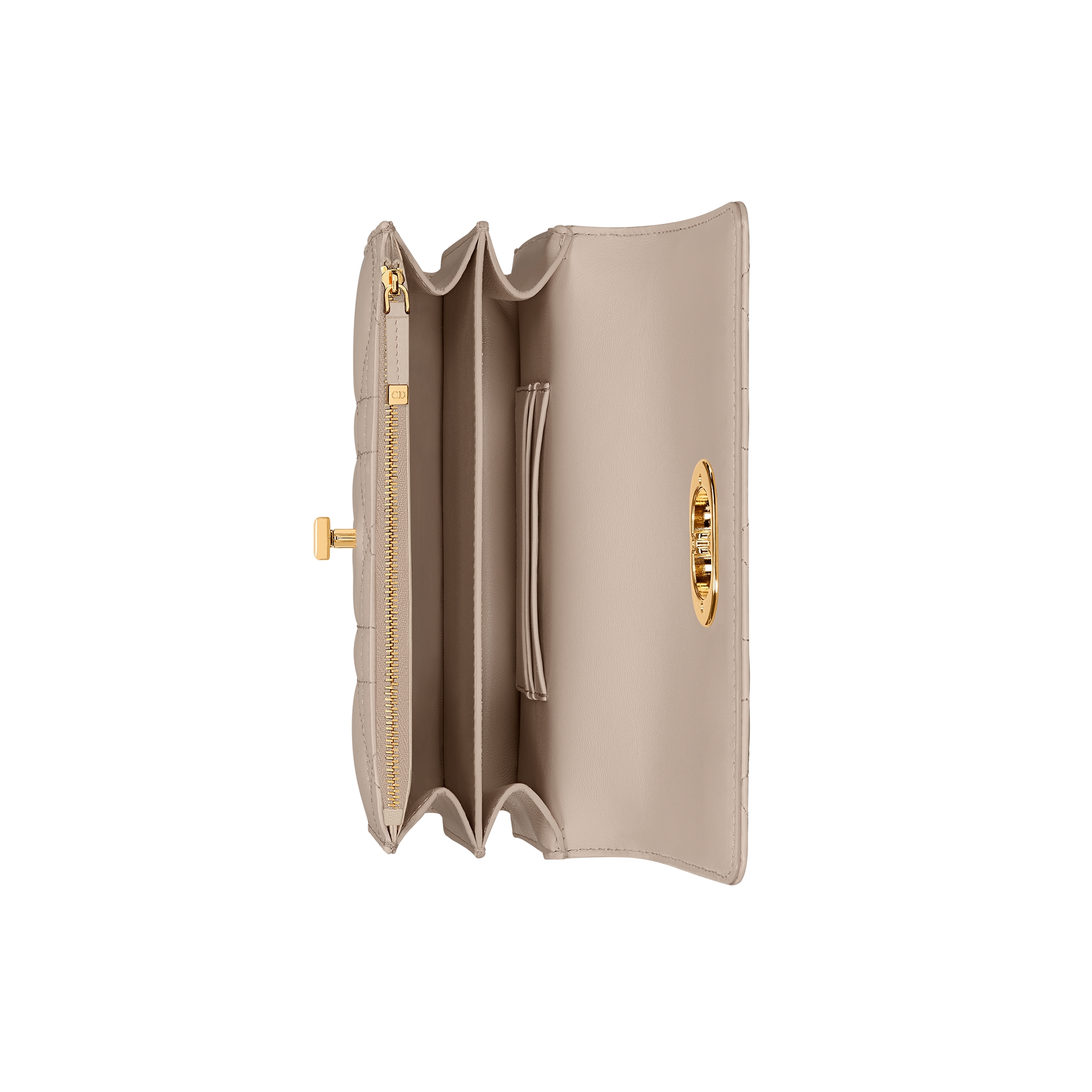 Miss Caro Mini Bag Powder Beige Macrocannage Lambskin E06